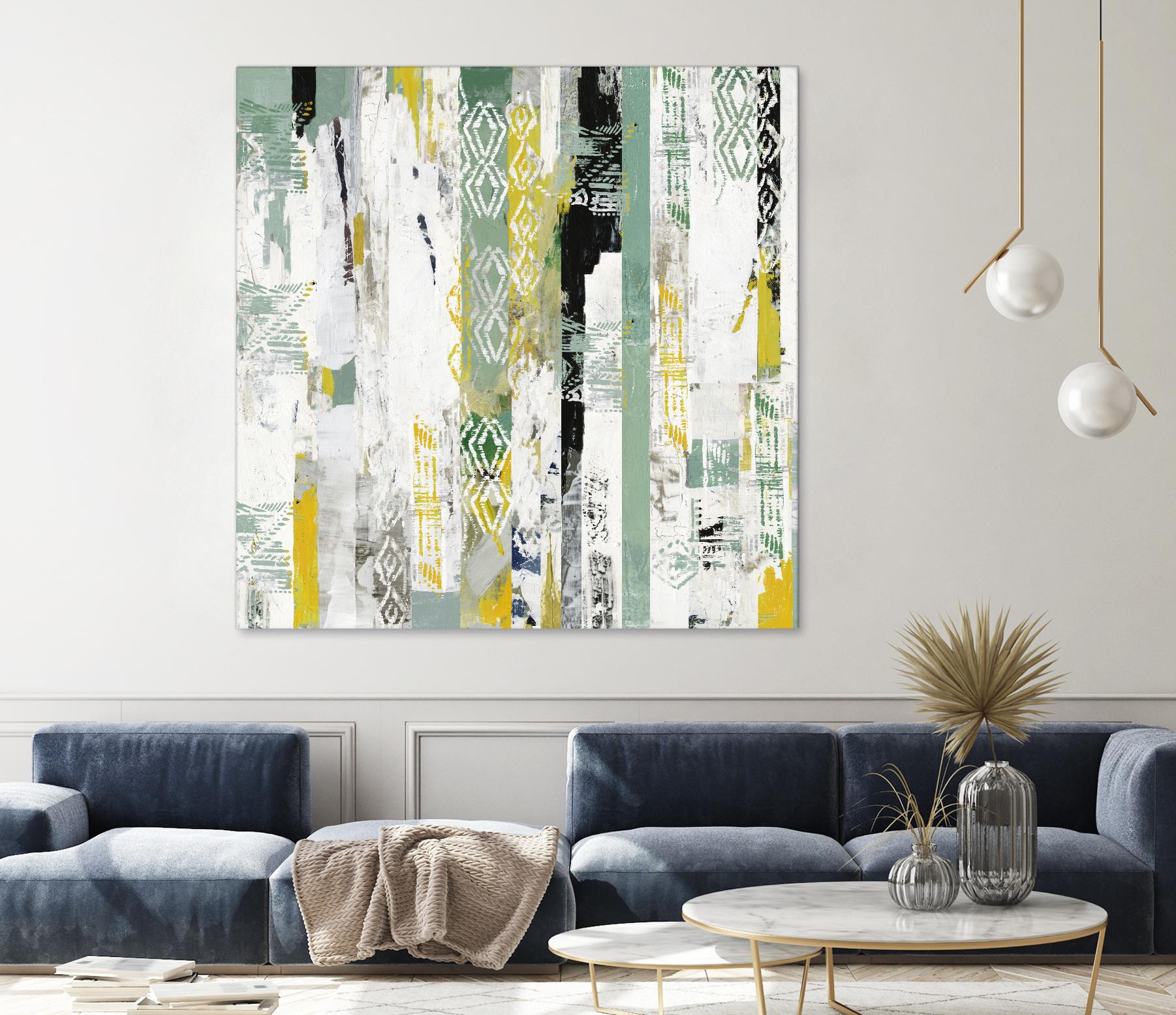 Spring I by Tom Reeves on GIANT ART - green abstract