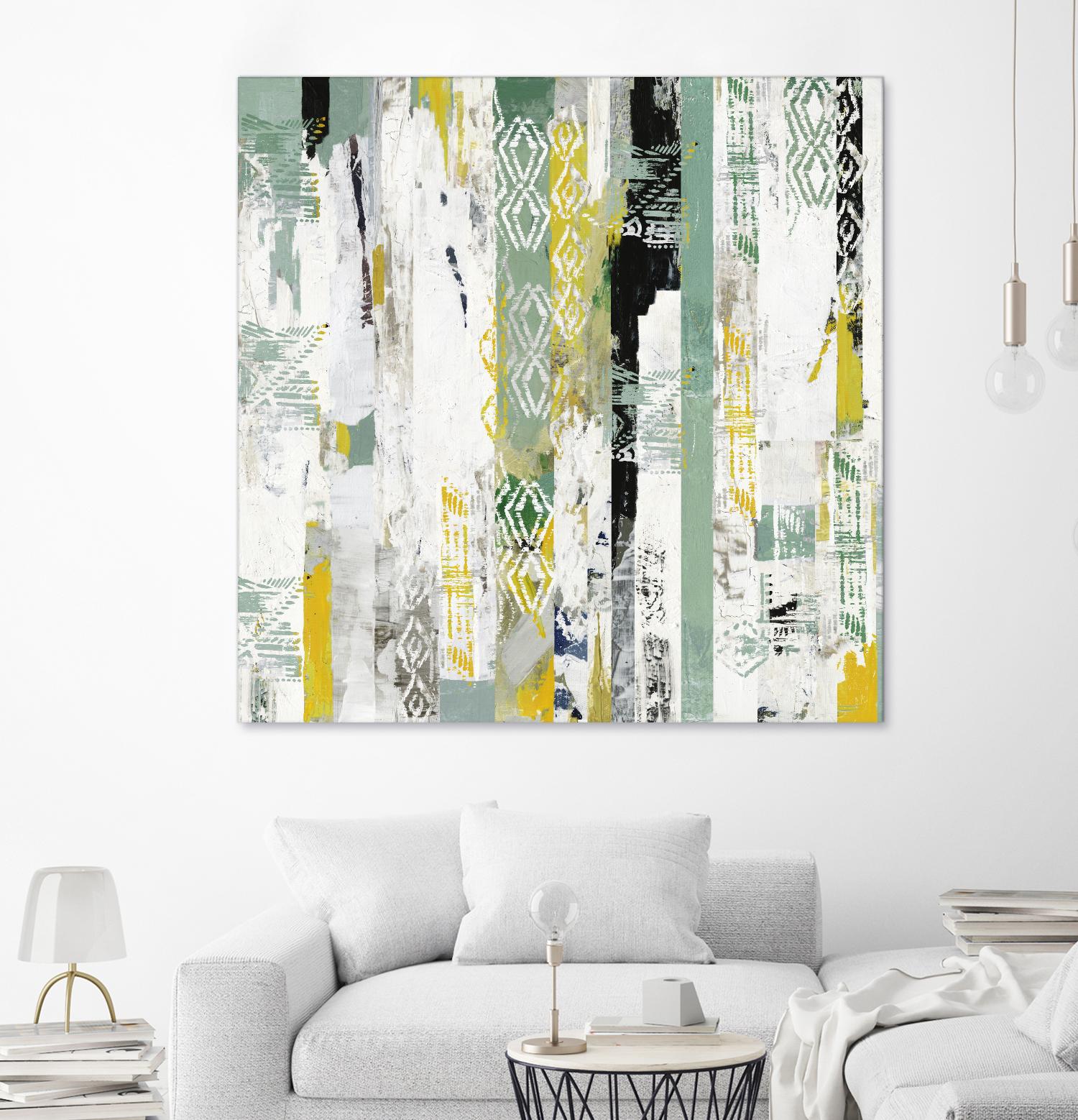 Spring I by Tom Reeves on GIANT ART - green abstract