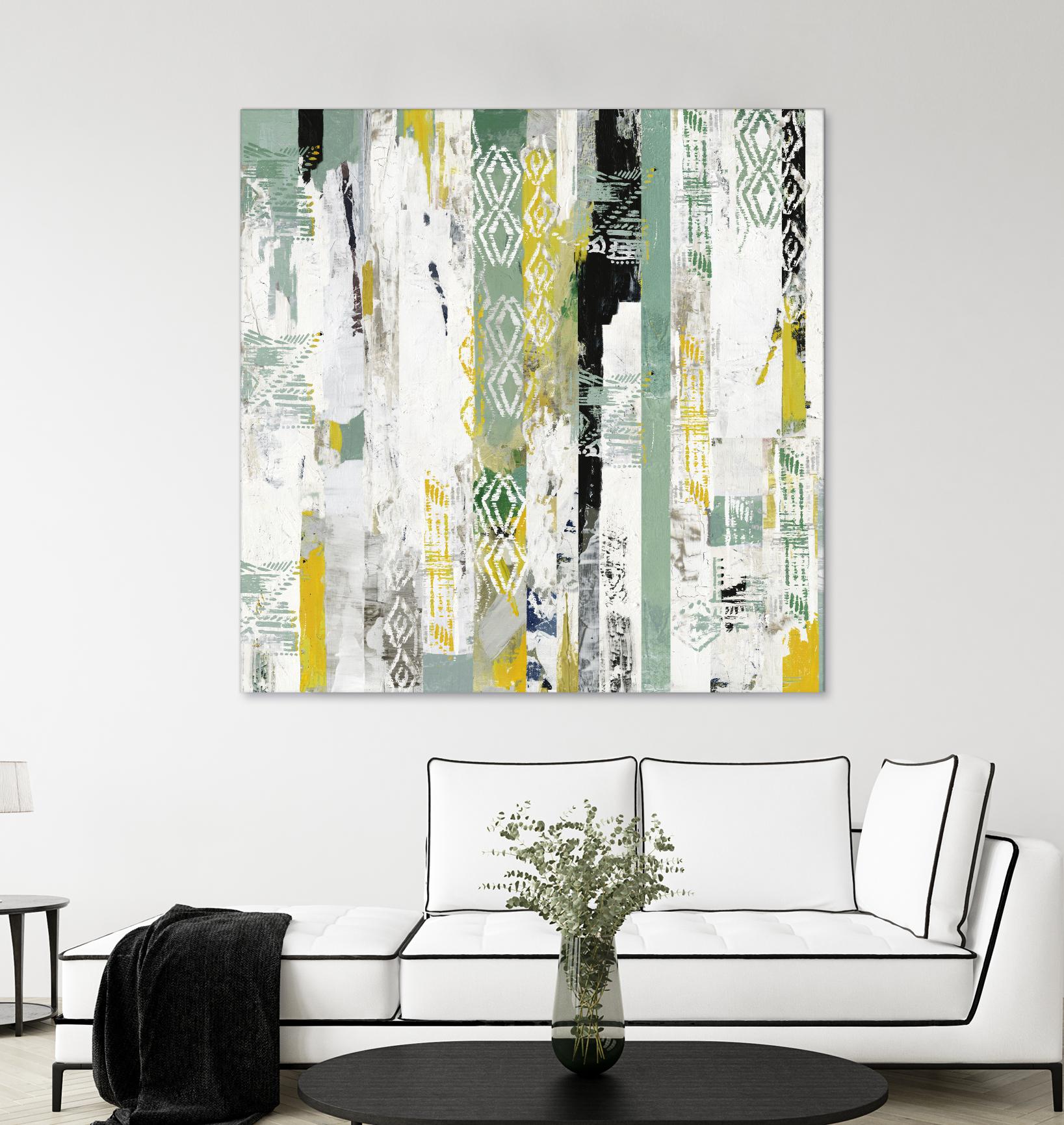 Spring I by Tom Reeves on GIANT ART - green abstract