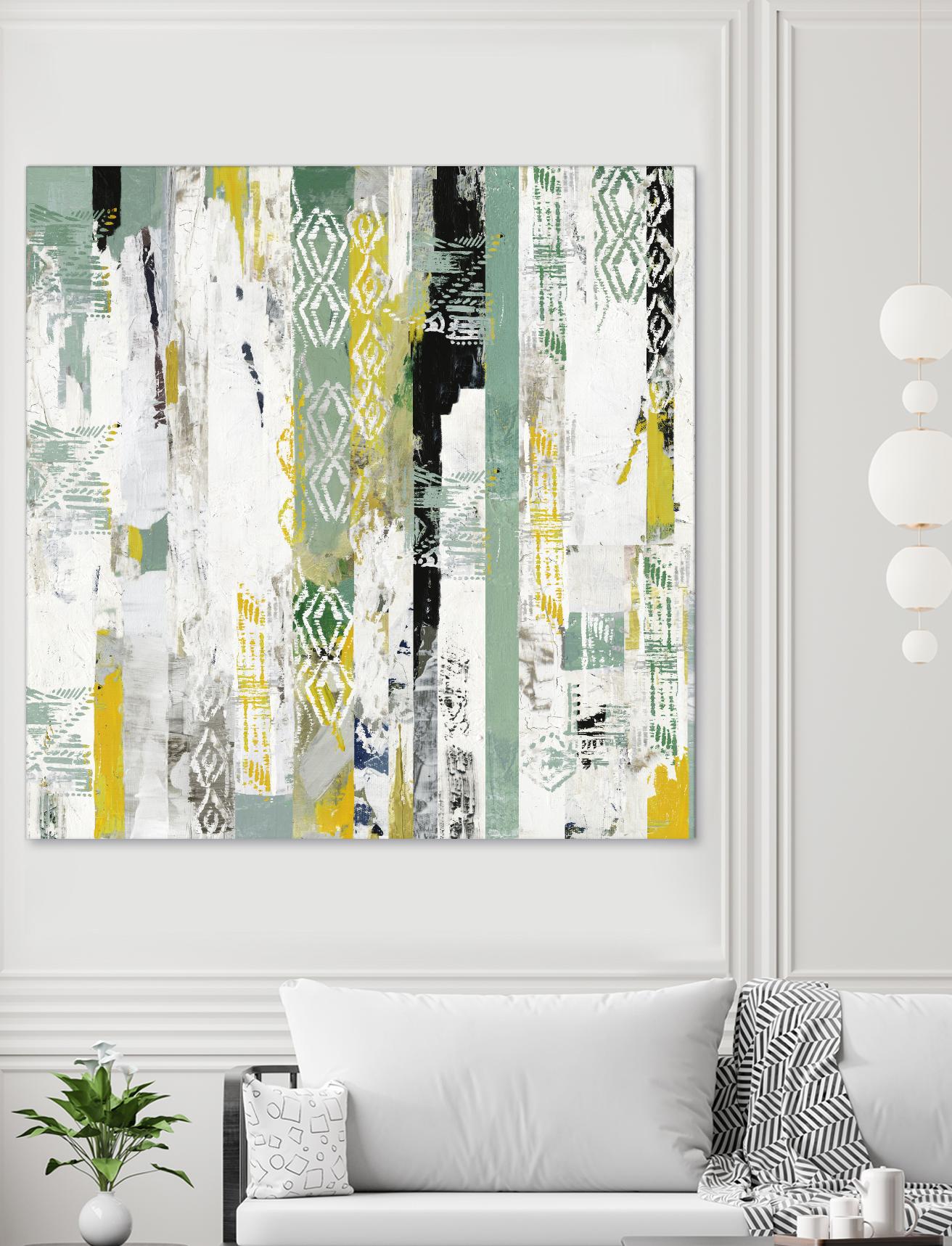 Spring I by Tom Reeves on GIANT ART - green abstract