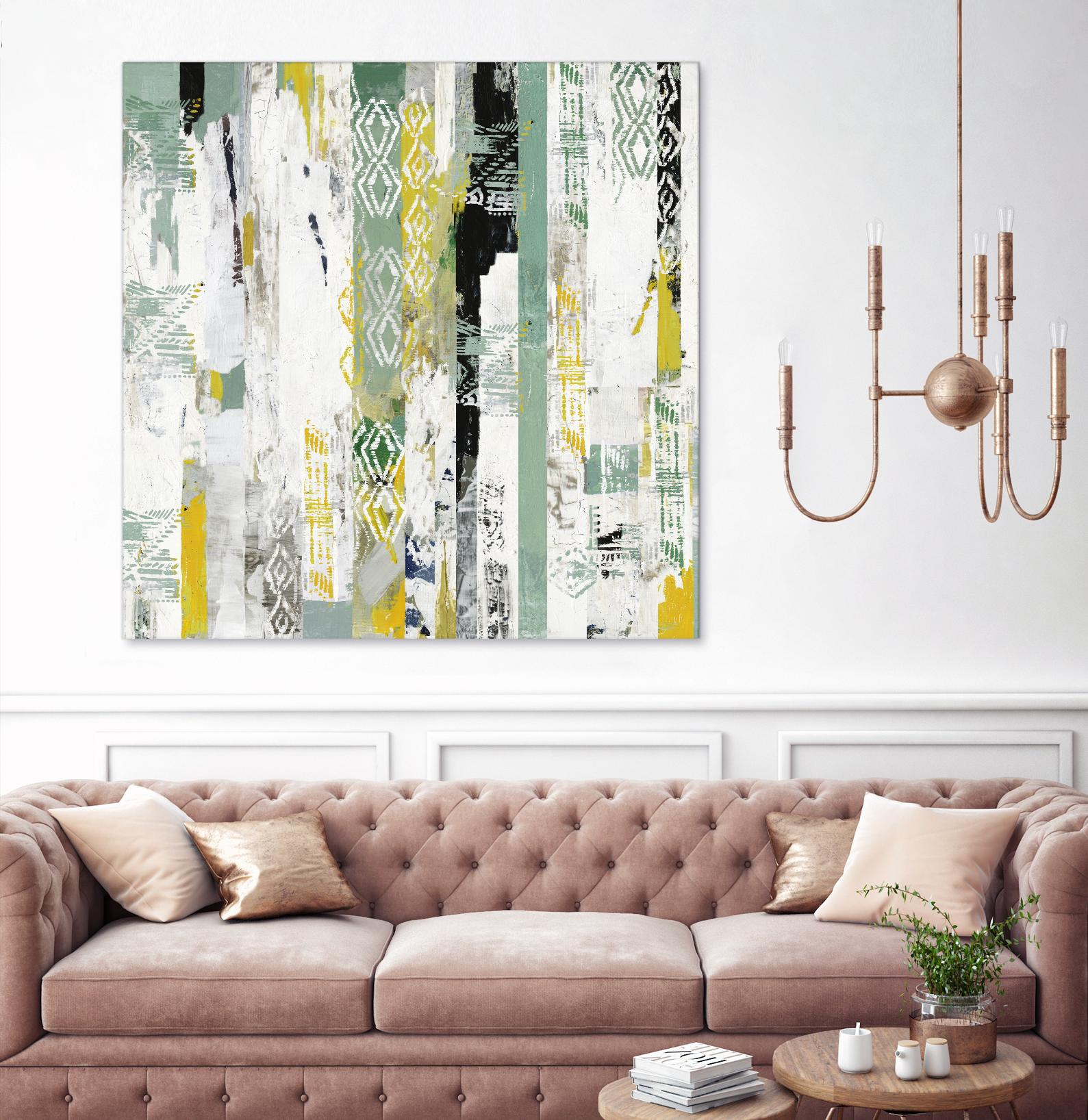 Spring I by Tom Reeves on GIANT ART - green abstract