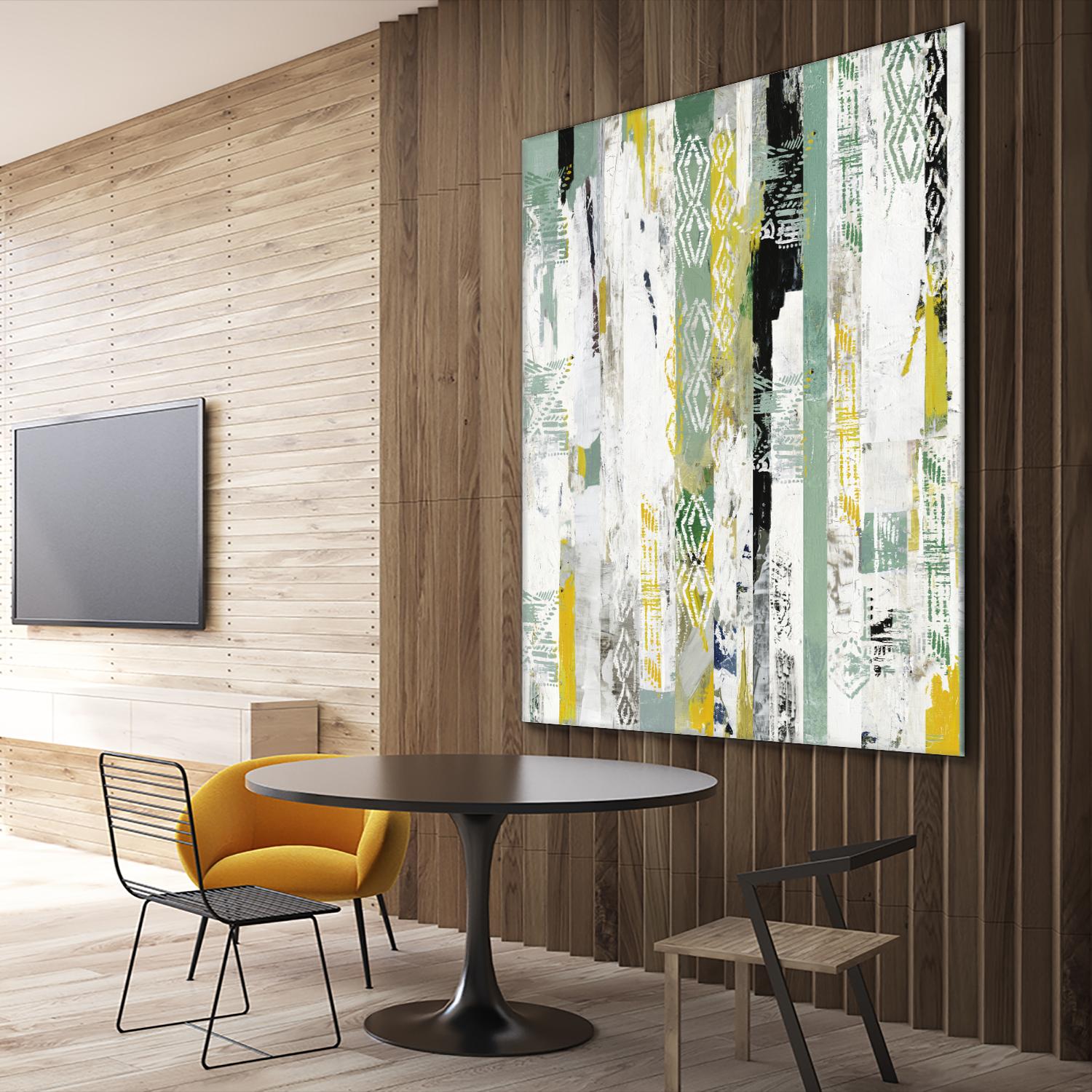 Spring I by Tom Reeves on GIANT ART - green abstract