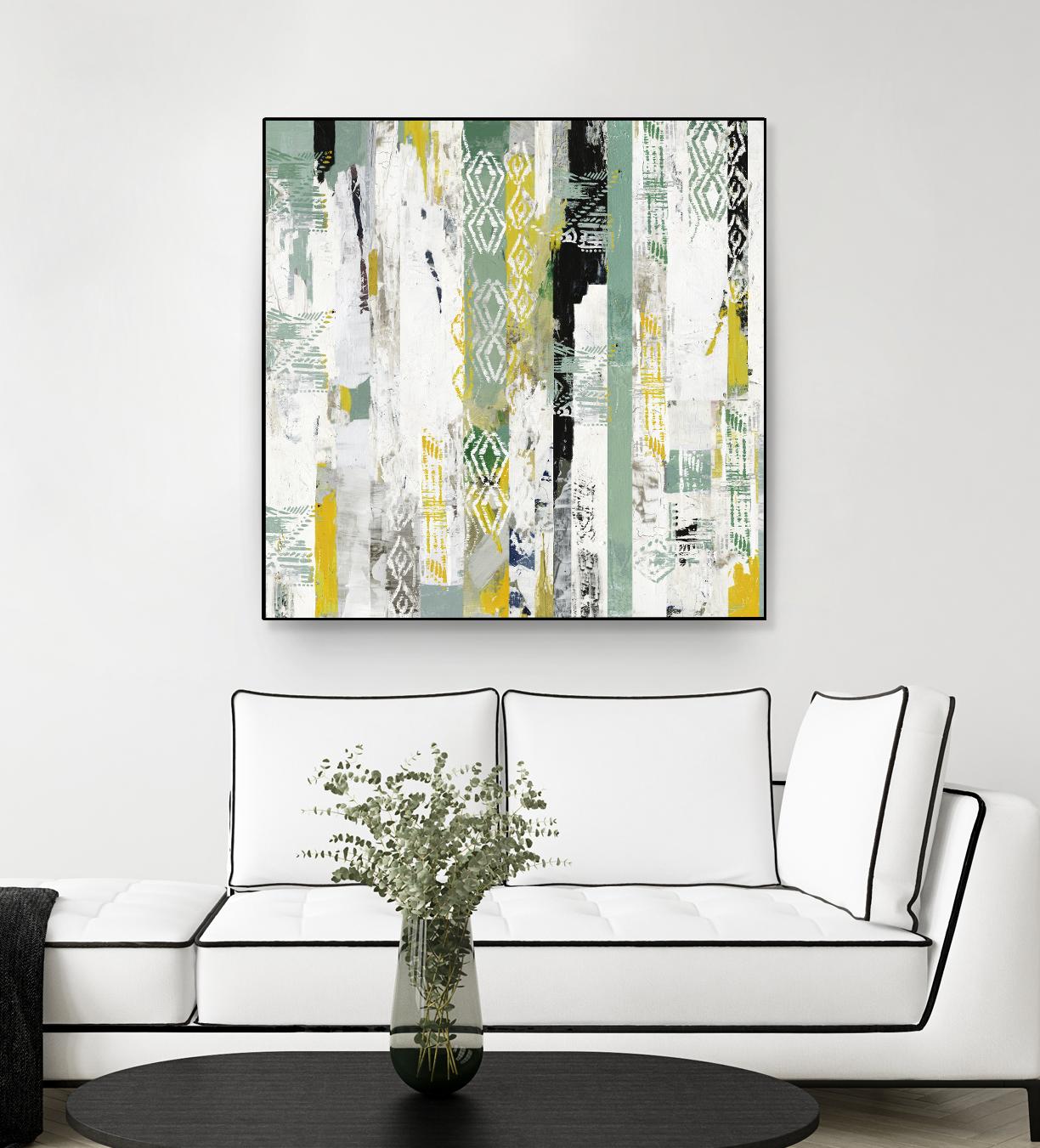 Spring I by Tom Reeves on GIANT ART - green abstract