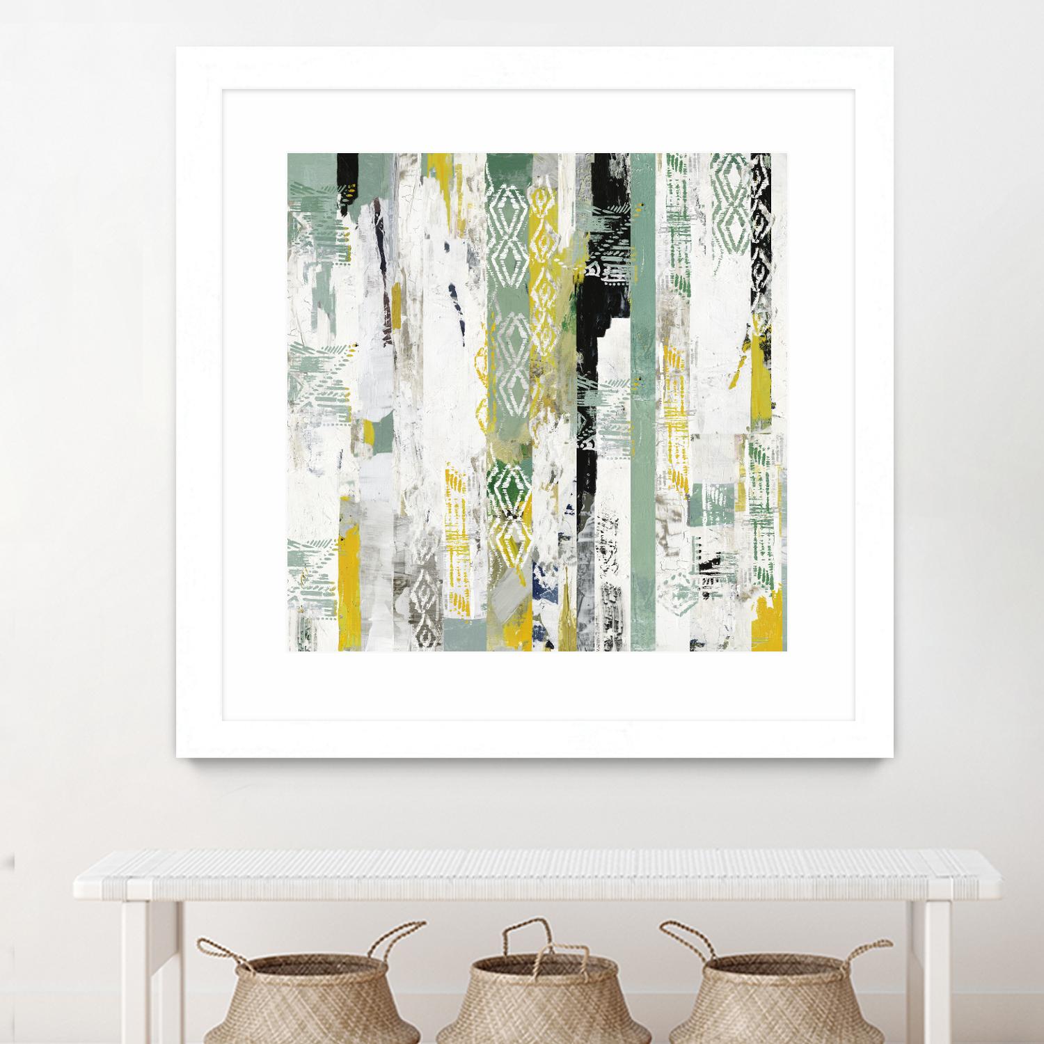 Spring I by Tom Reeves on GIANT ART - green abstract