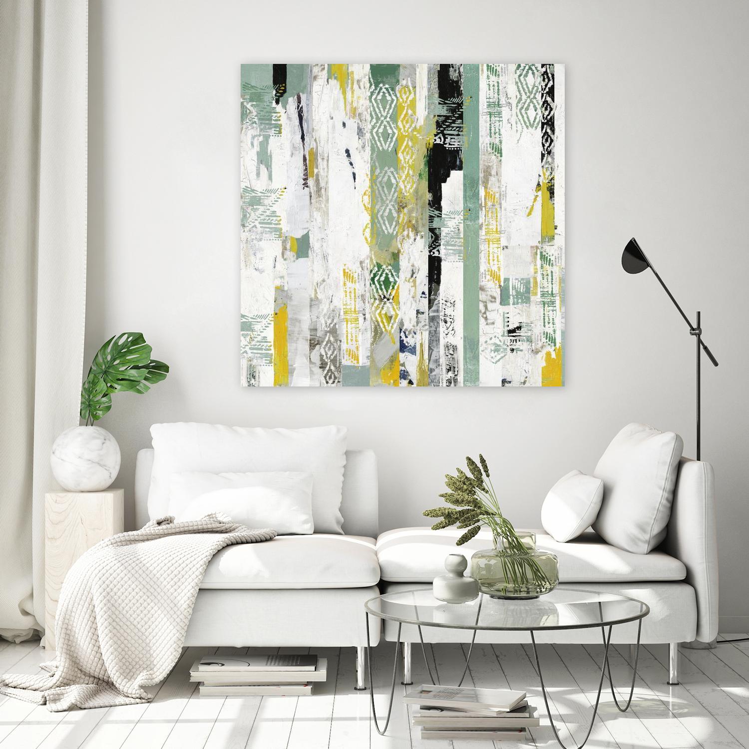 Spring I by Tom Reeves on GIANT ART - green abstract