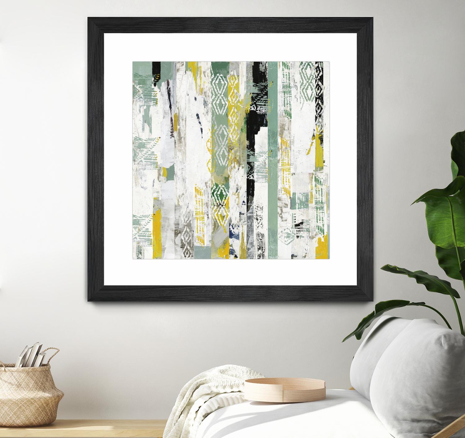 Spring I by Tom Reeves on GIANT ART - green abstract