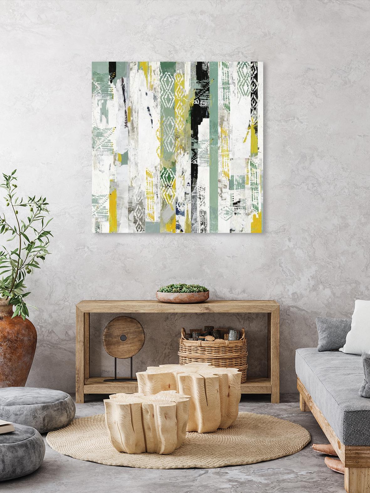 Spring I by Tom Reeves on GIANT ART - green abstract