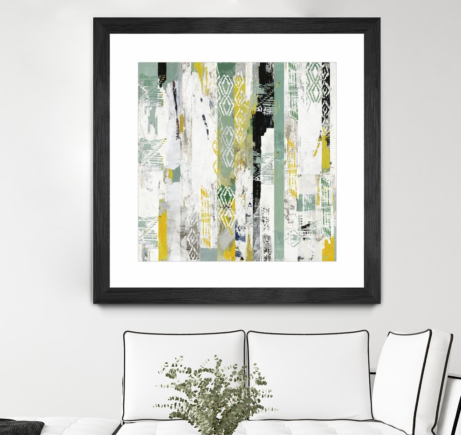 Spring I by Tom Reeves on GIANT ART - green abstract