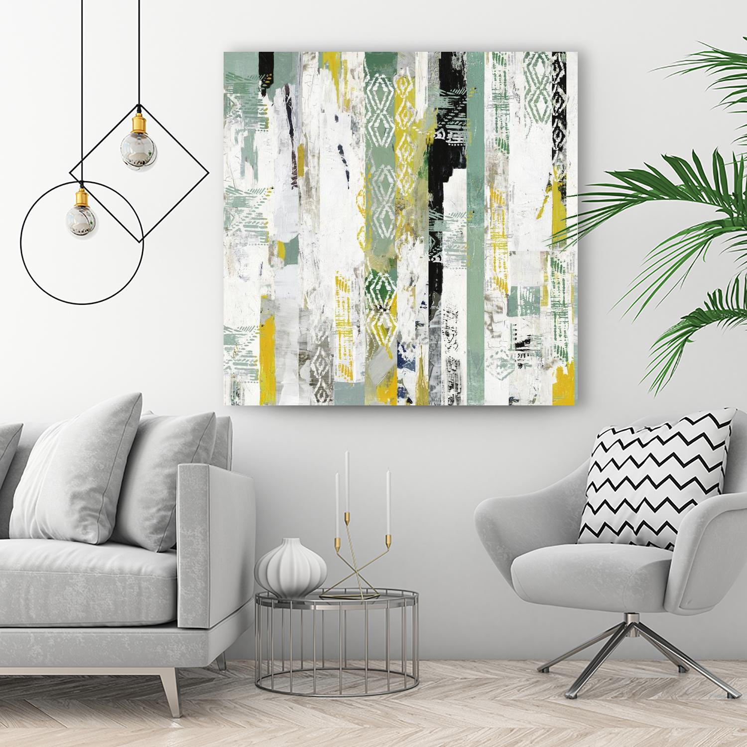 Spring I by Tom Reeves on GIANT ART - green abstract