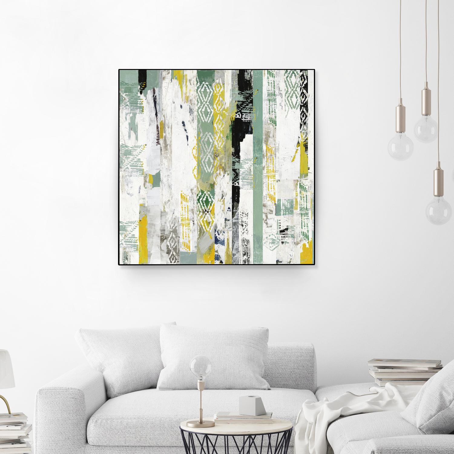 Spring I by Tom Reeves on GIANT ART - green abstract