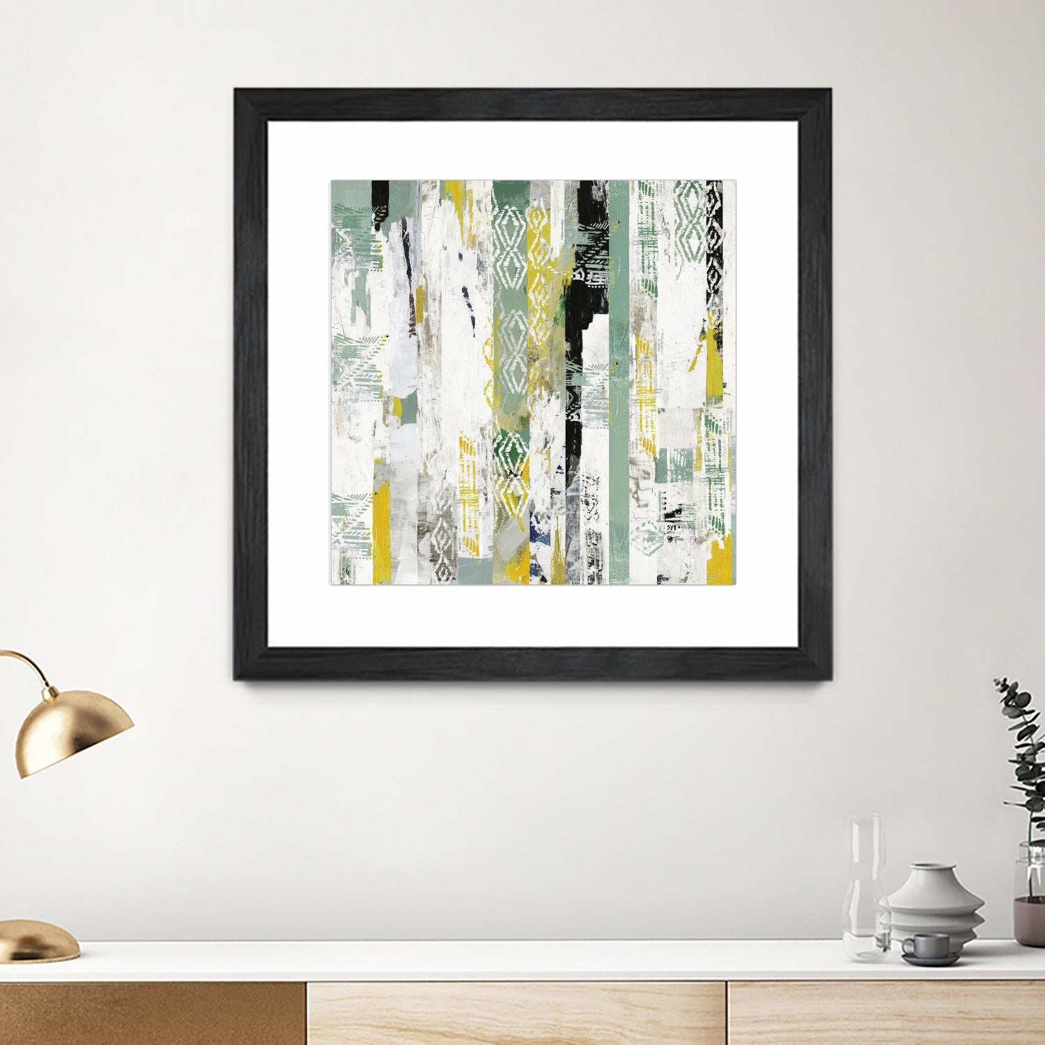 Spring I by Tom Reeves on GIANT ART - green abstract