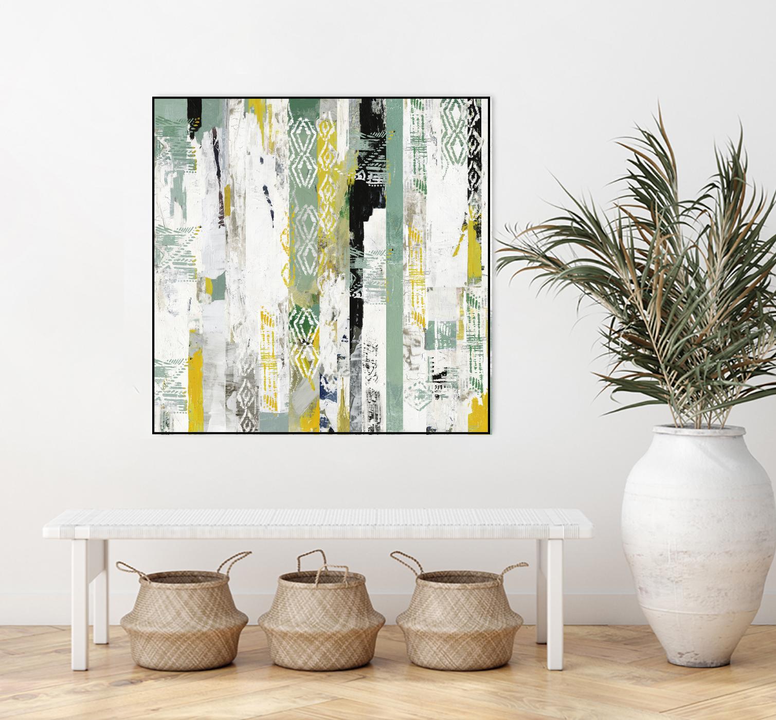 Spring I by Tom Reeves on GIANT ART - green abstract