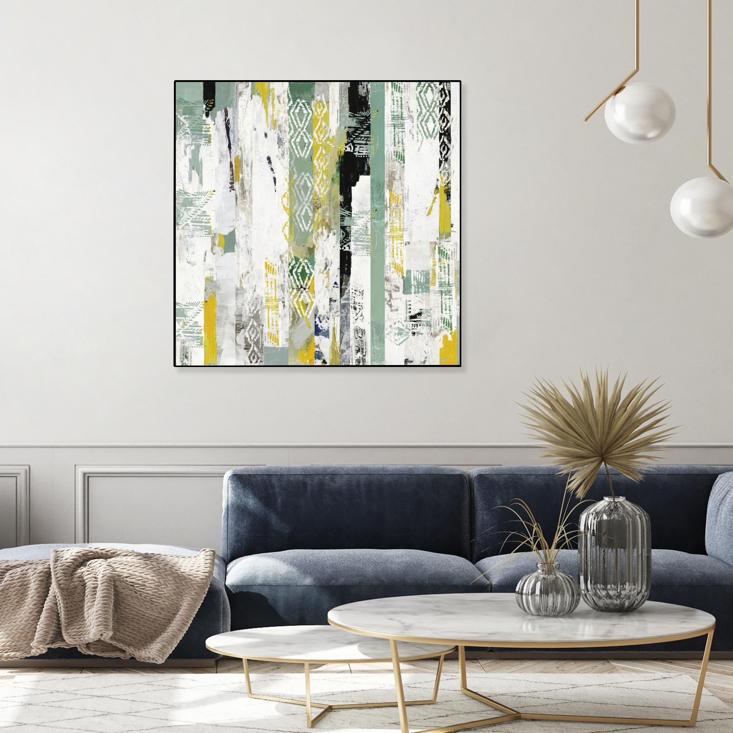 Spring I by Tom Reeves on GIANT ART - green abstract