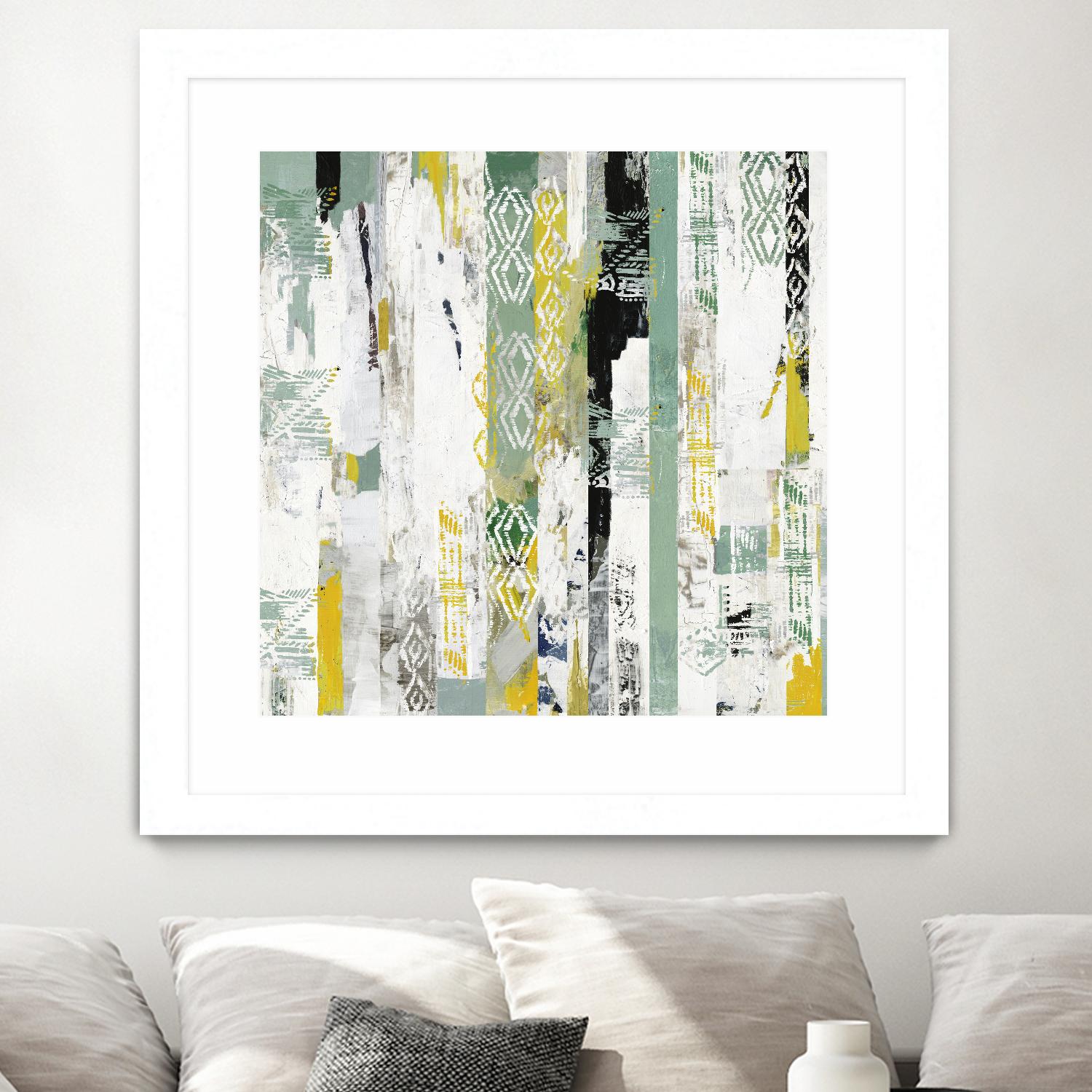 Spring I by Tom Reeves on GIANT ART - green abstract