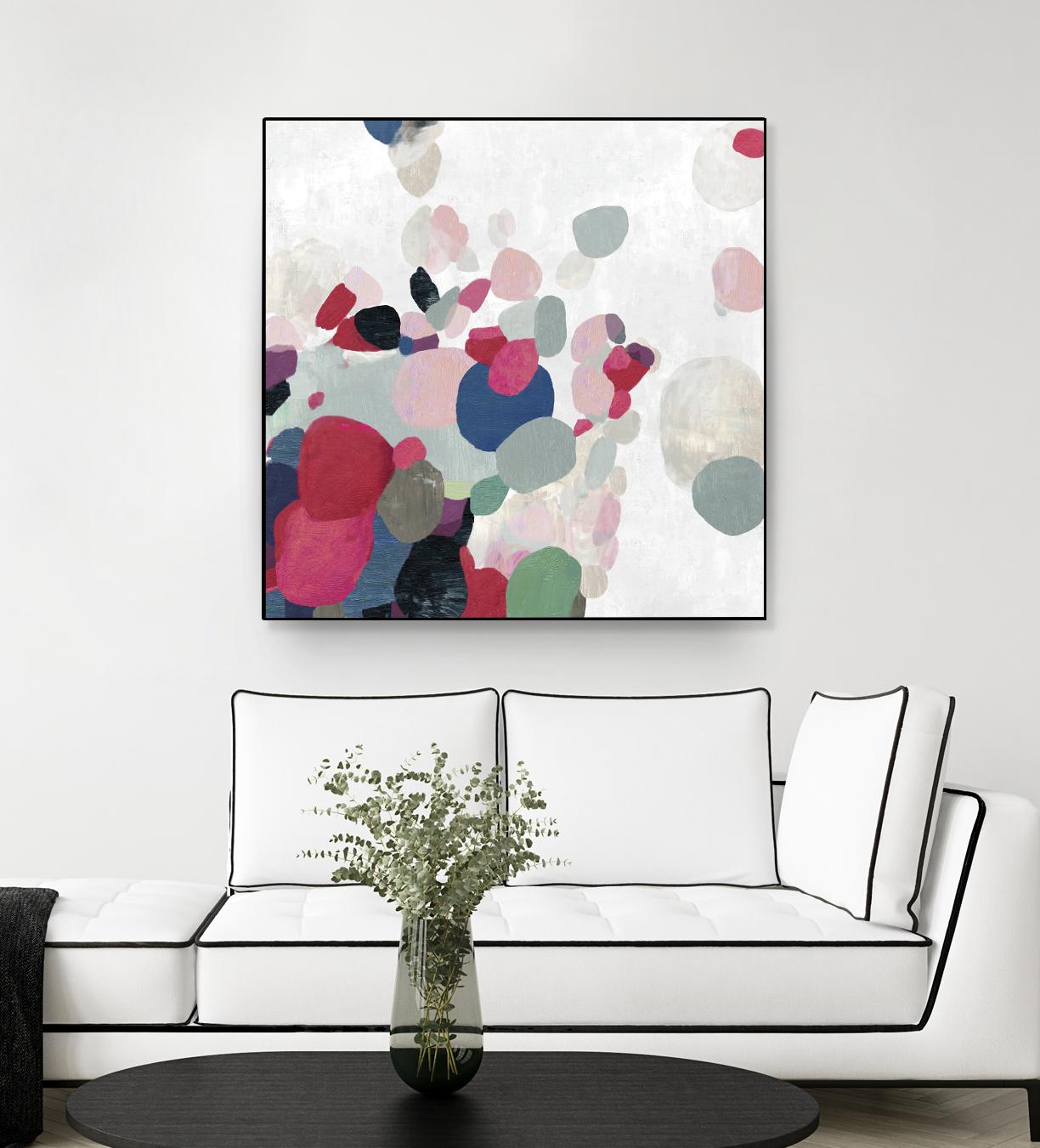 Multicolourful I by Tom Reeves on GIANT ART - red abstract