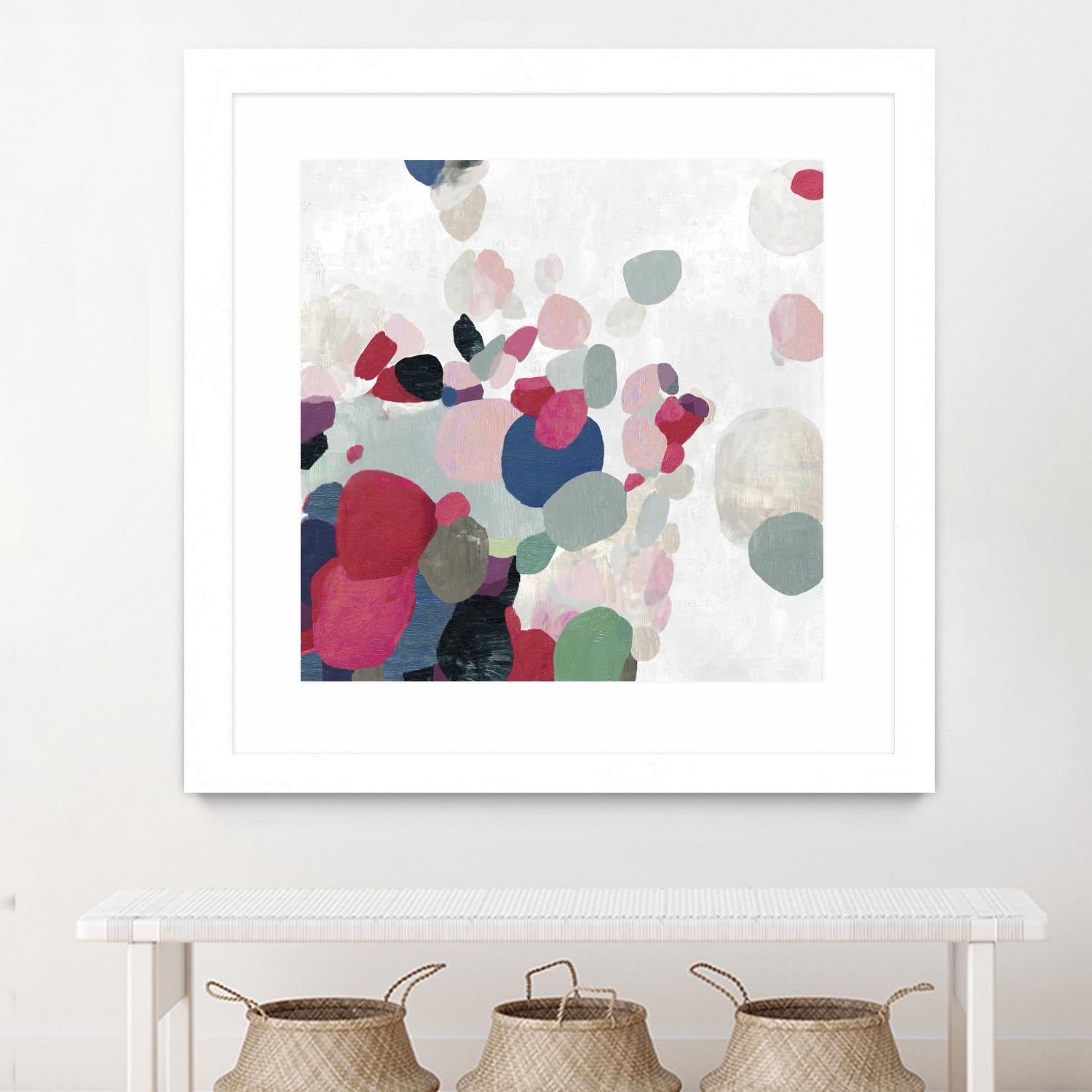 Multicolourful I by Tom Reeves on GIANT ART - red abstract