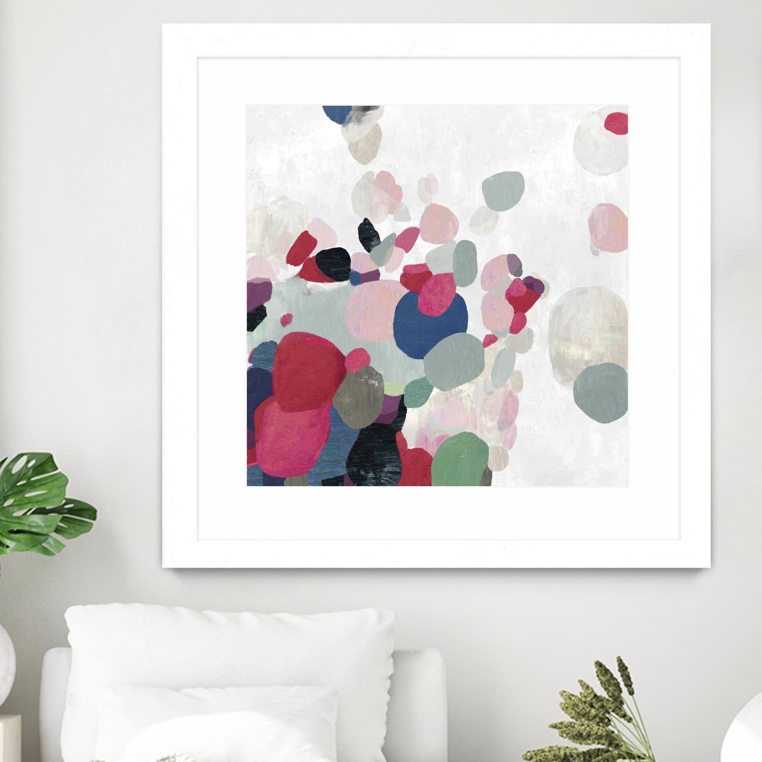 Multicolourful I by Tom Reeves on GIANT ART - red abstract