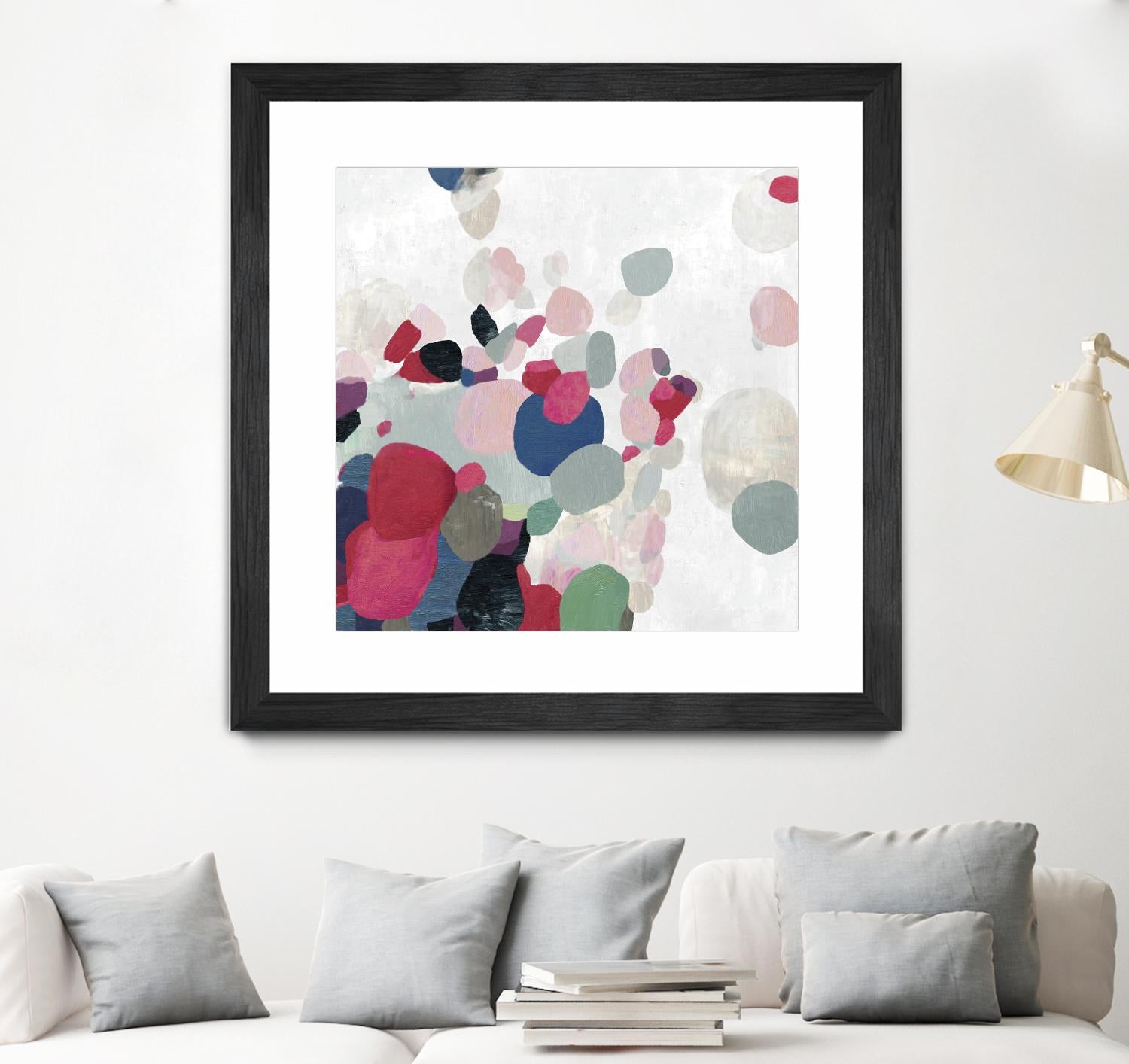 Multicolourful I by Tom Reeves on GIANT ART - red abstract