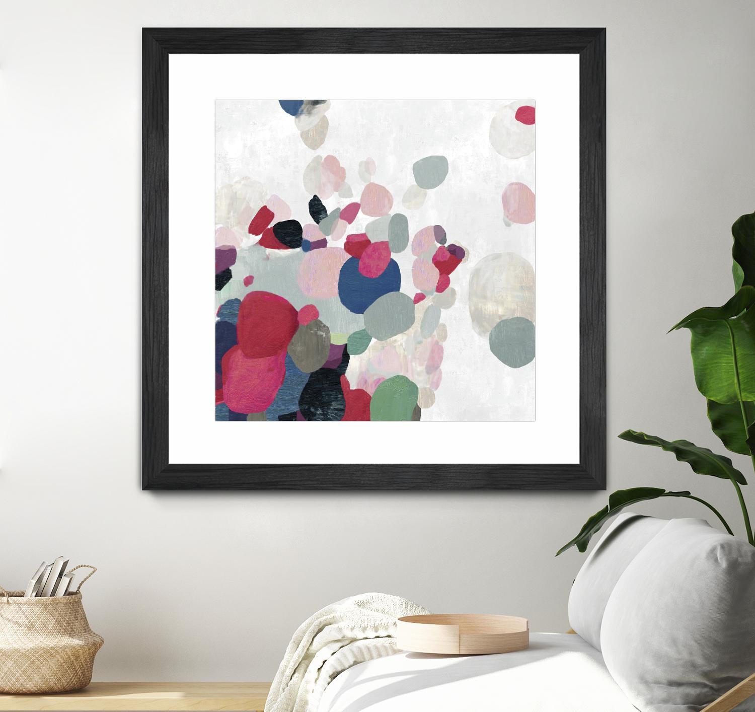 Multicolourful I by Tom Reeves on GIANT ART - red abstract