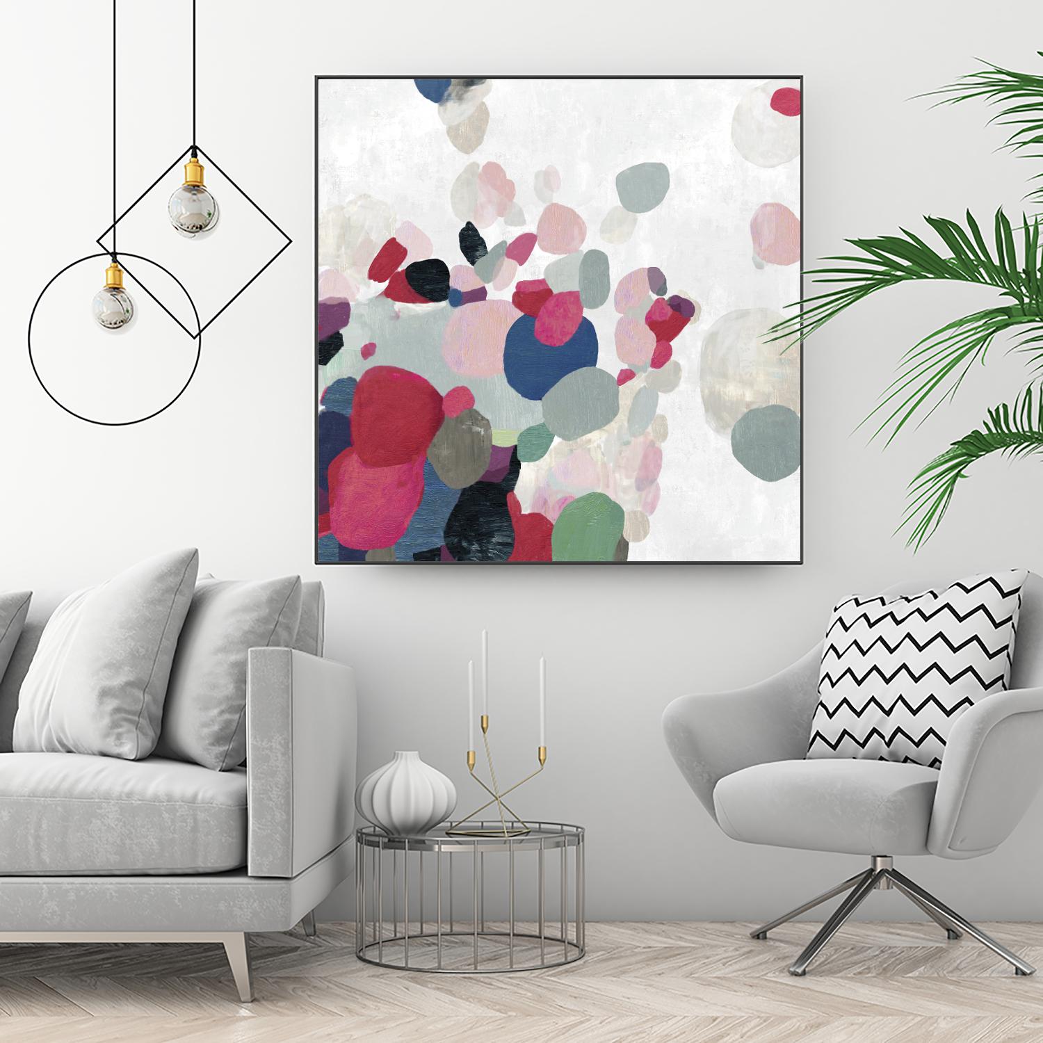 Multicolourful I by Tom Reeves on GIANT ART - red abstract