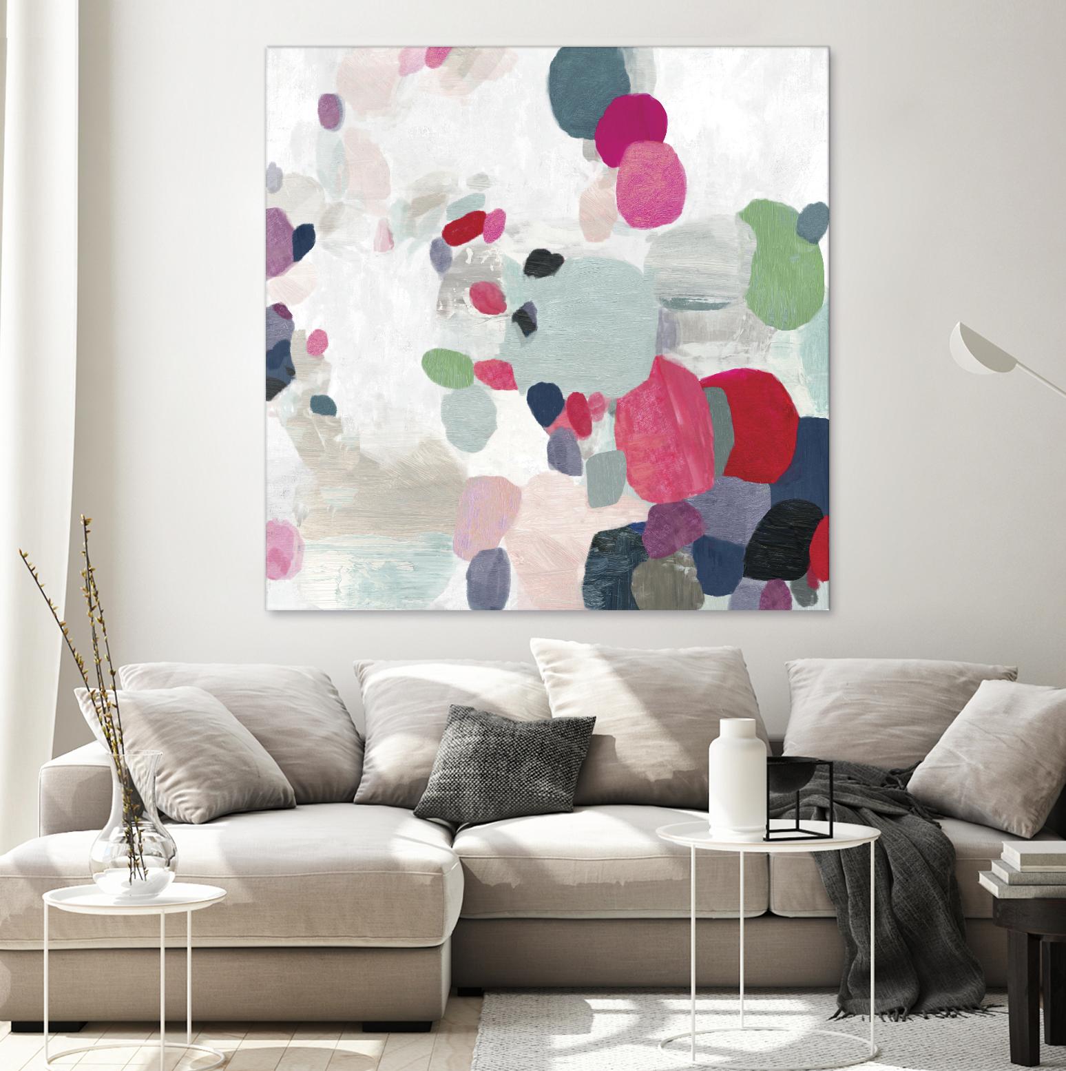 Multicolourful II by Tom Reeves on GIANT ART - green abstract