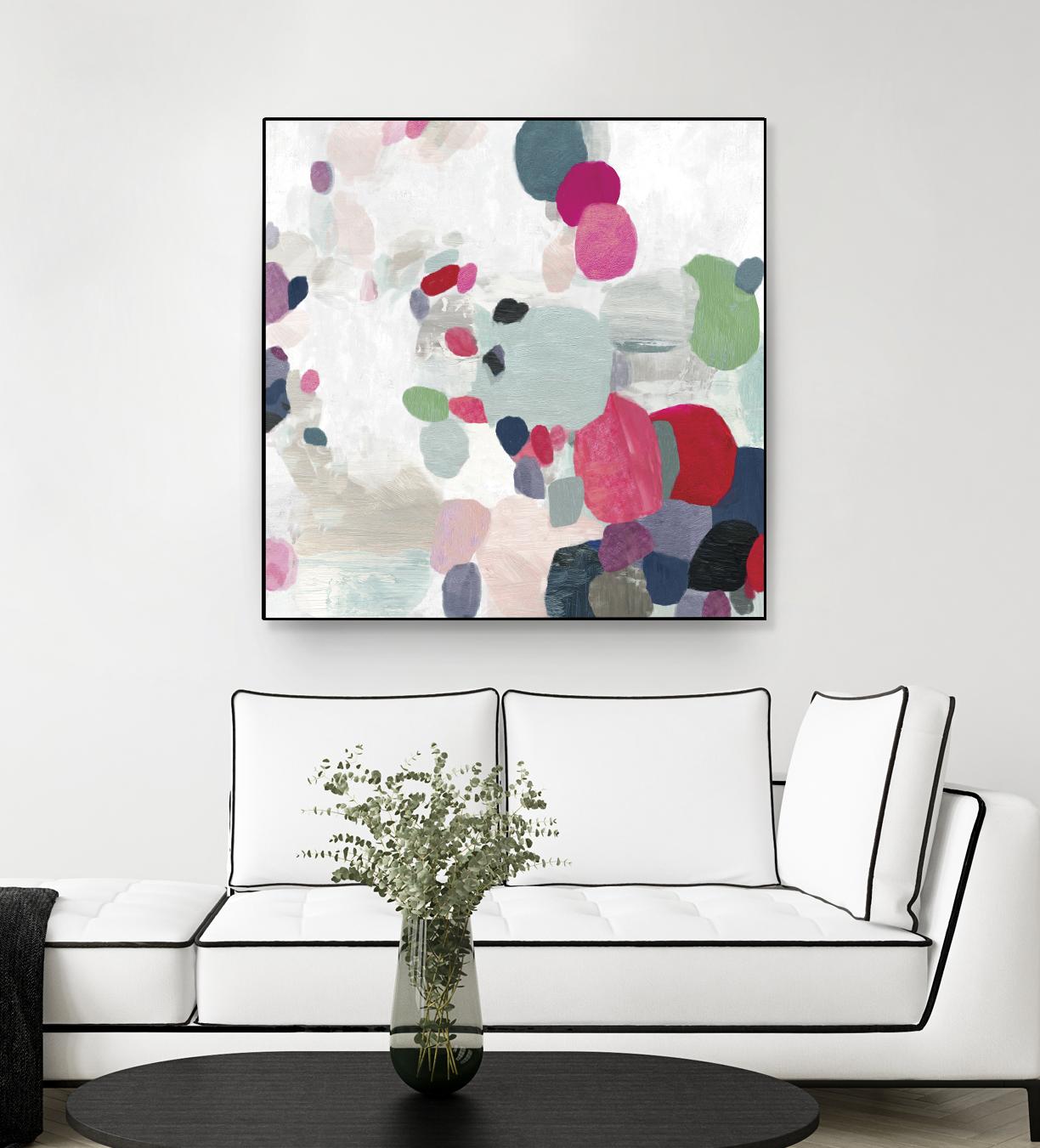 Multicolourful II by Tom Reeves on GIANT ART - green abstract