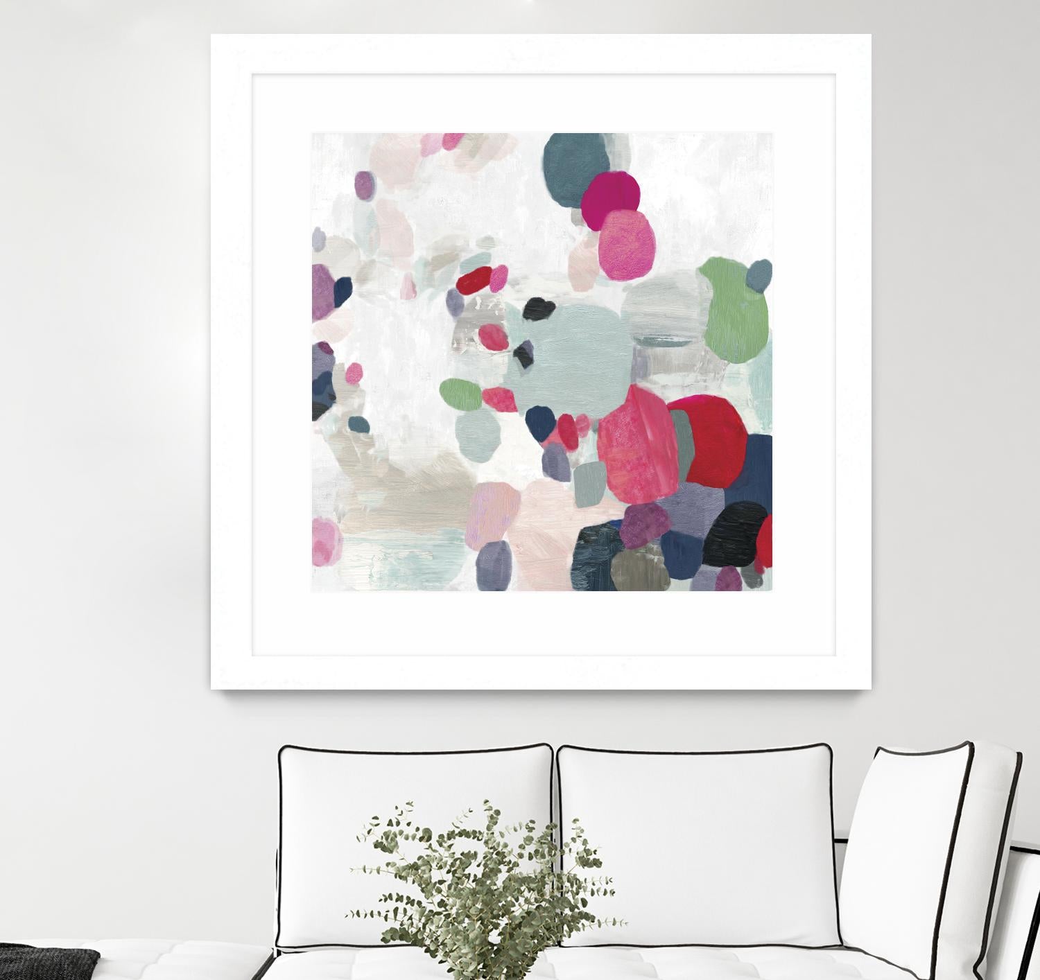 Multicolourful II by Tom Reeves on GIANT ART - green abstract