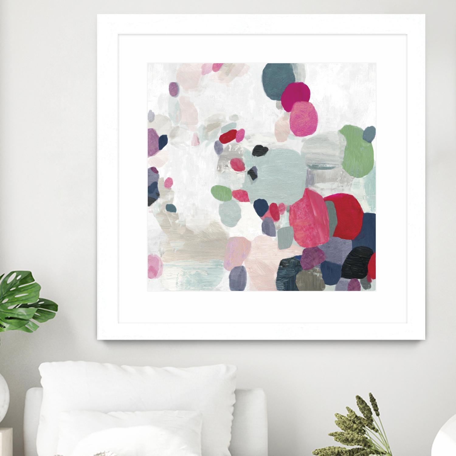 Multicolourful II by Tom Reeves on GIANT ART - green abstract