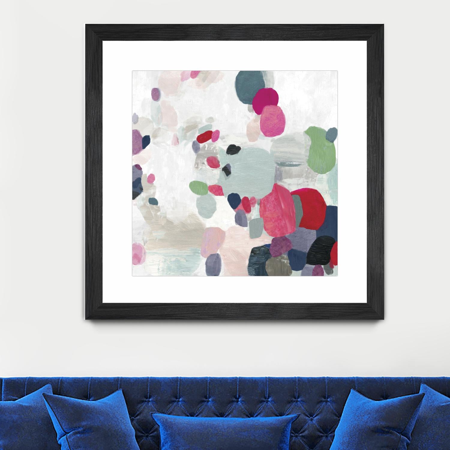 Multicolourful II by Tom Reeves on GIANT ART - green abstract