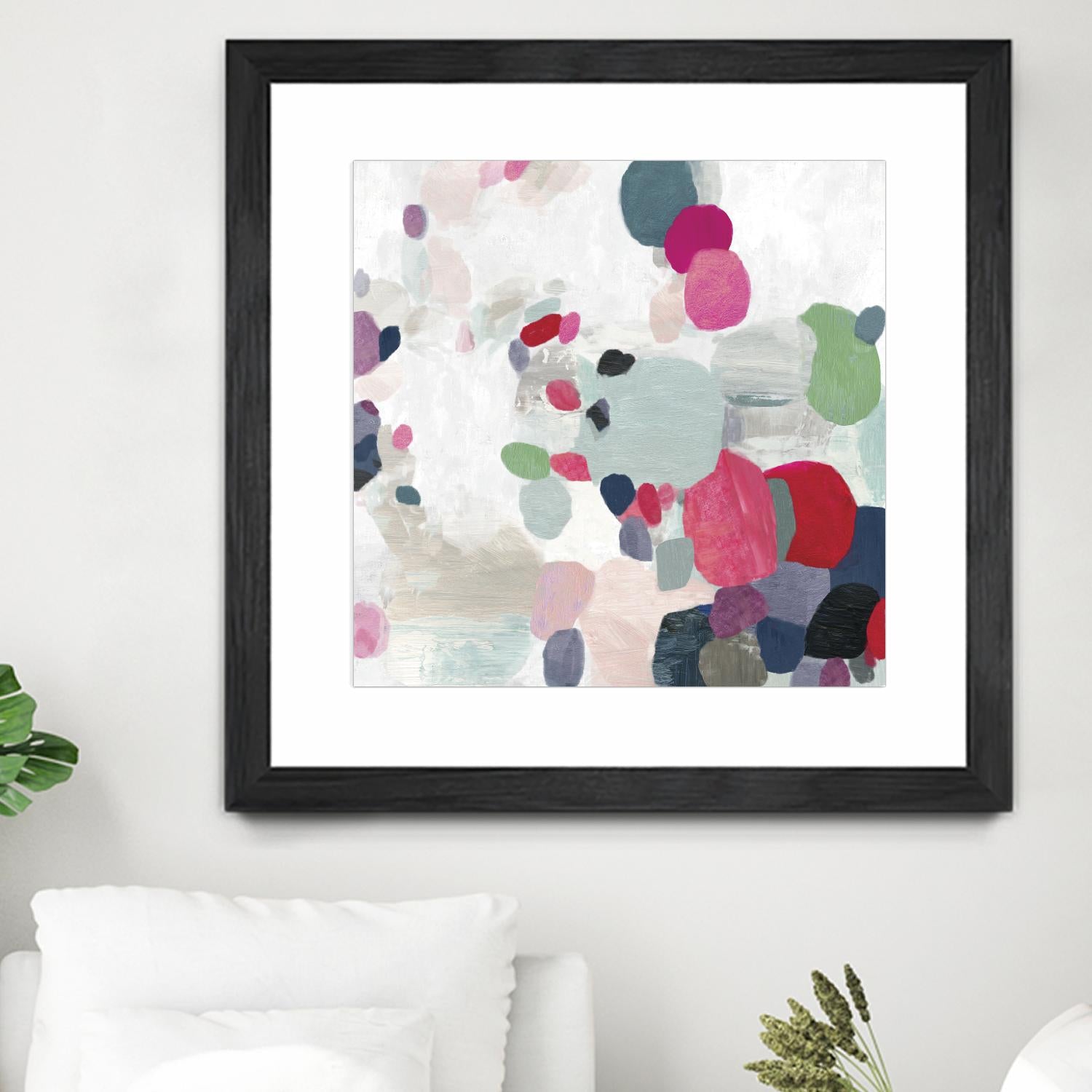 Multicolourful II by Tom Reeves on GIANT ART - green abstract