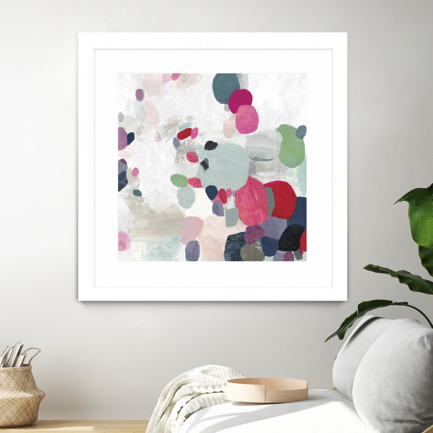 Multicolourful II by Tom Reeves on GIANT ART - green abstract