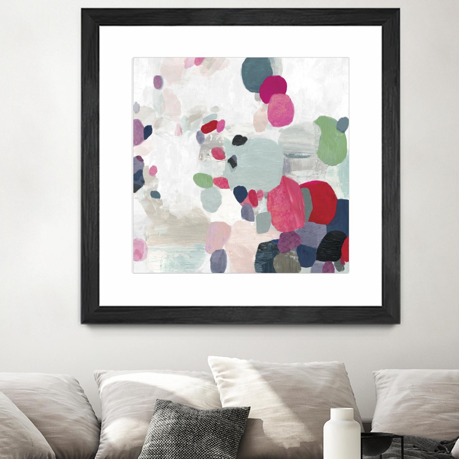 Multicolourful II by Tom Reeves on GIANT ART - green abstract