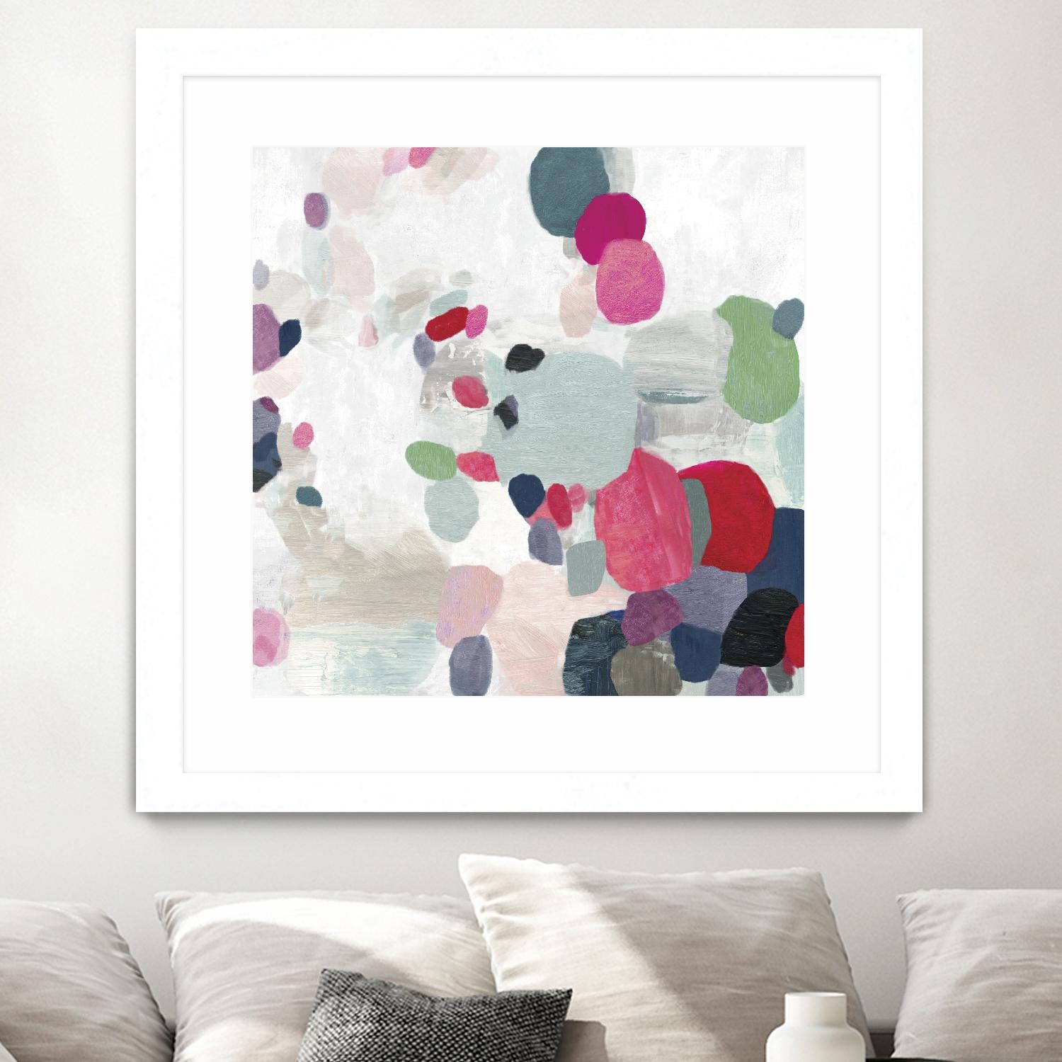 Multicolourful II by Tom Reeves on GIANT ART - green abstract