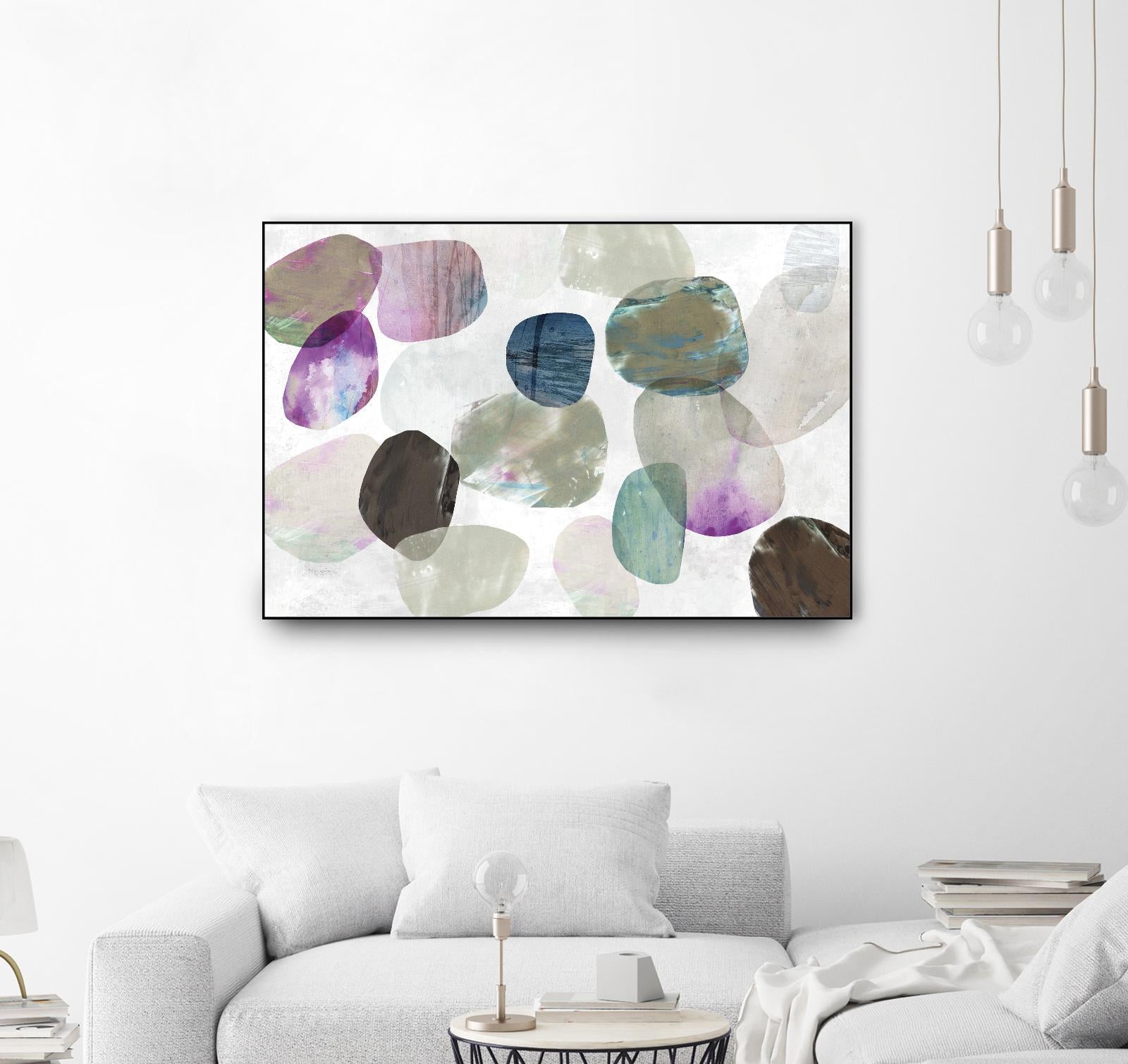 Marble I by Tom Reeves on GIANT ART - purple abstract