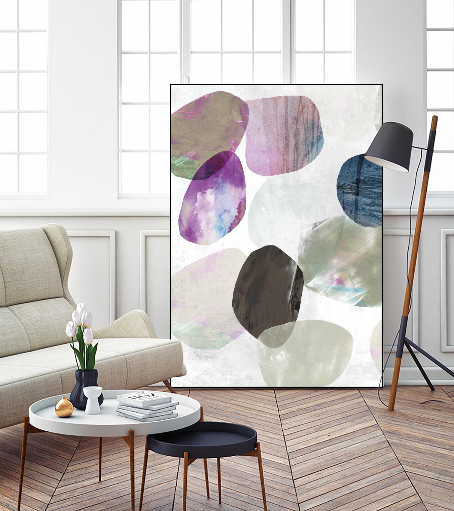 Marble II by Tom Reeves on GIANT ART - brown abstract