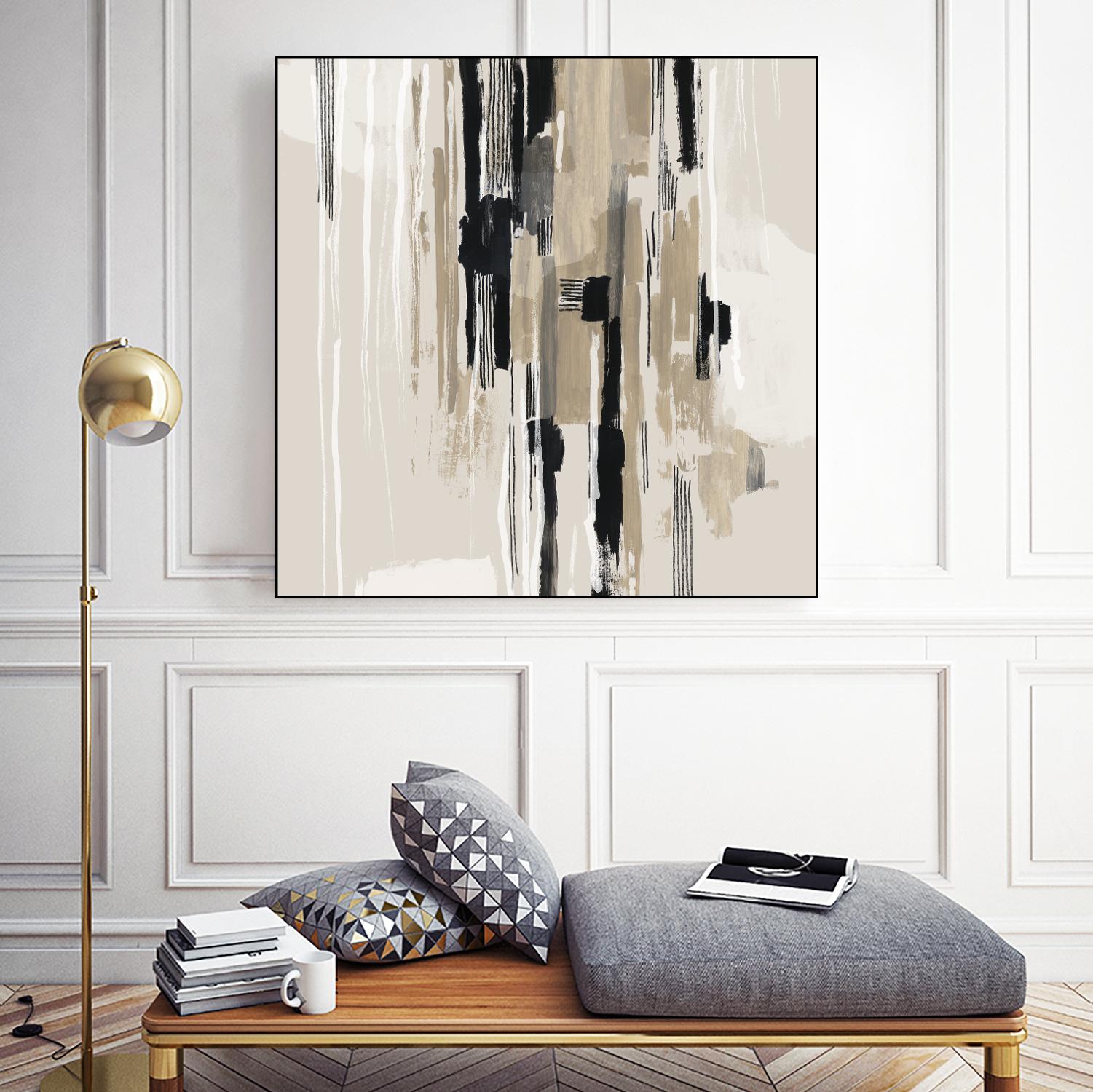 Woven Together I  by Tom Reeves on GIANT ART - abstract