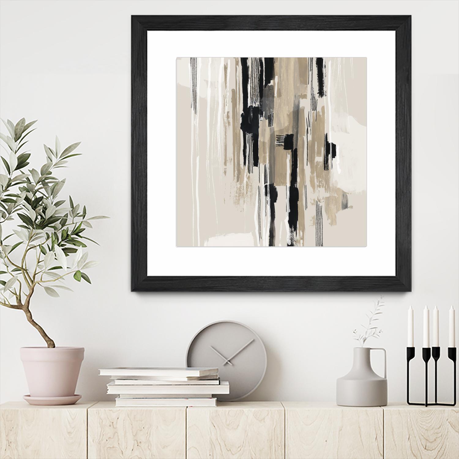 Woven Together I  by Tom Reeves on GIANT ART - abstract