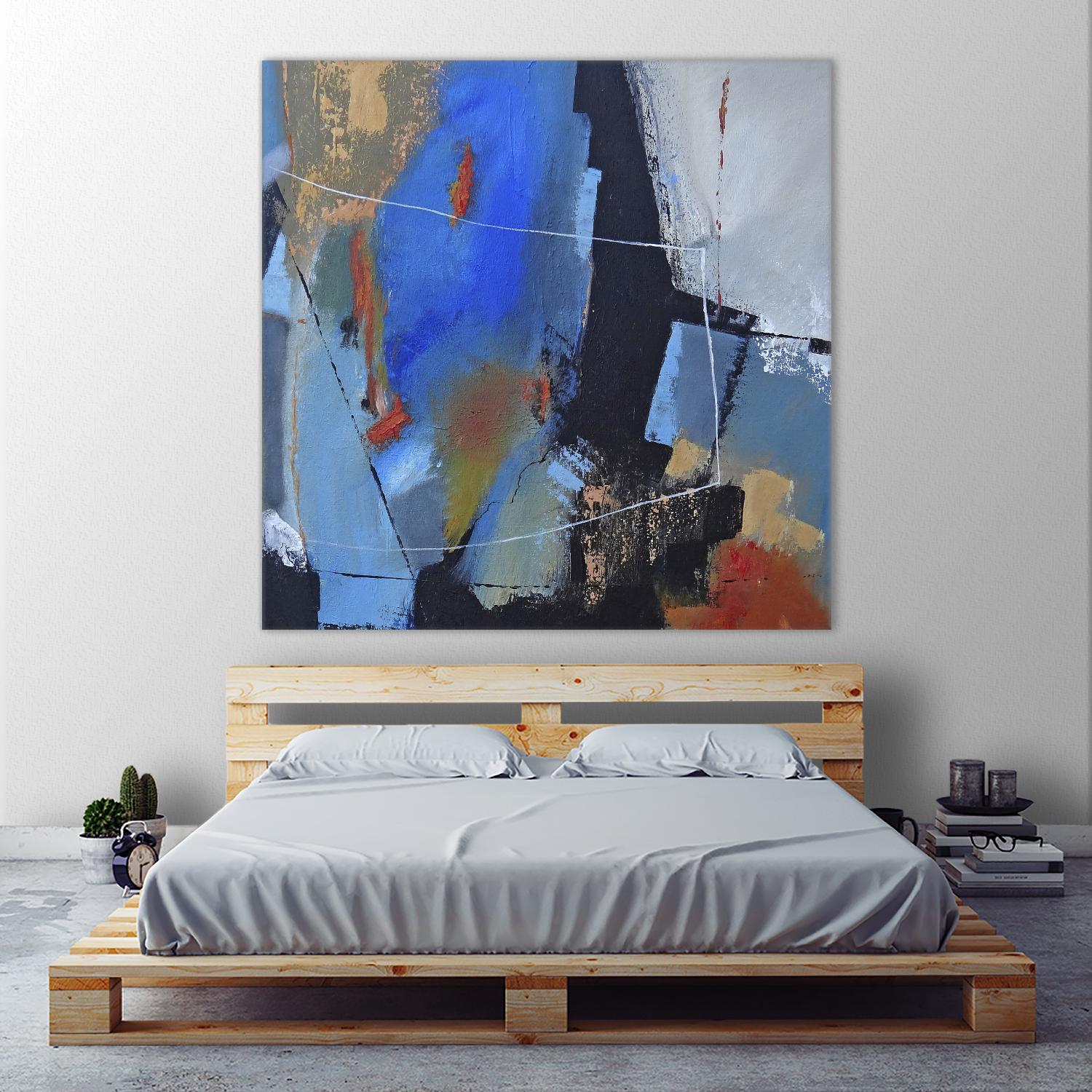 Seperation by Ruth Palmer on GIANT ART - black abstract