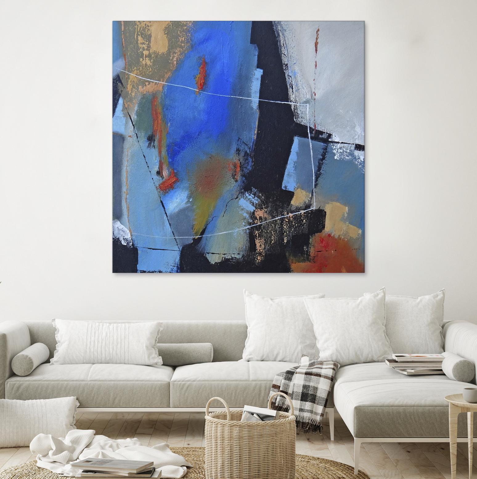 Seperation by Ruth Palmer on GIANT ART - black abstract