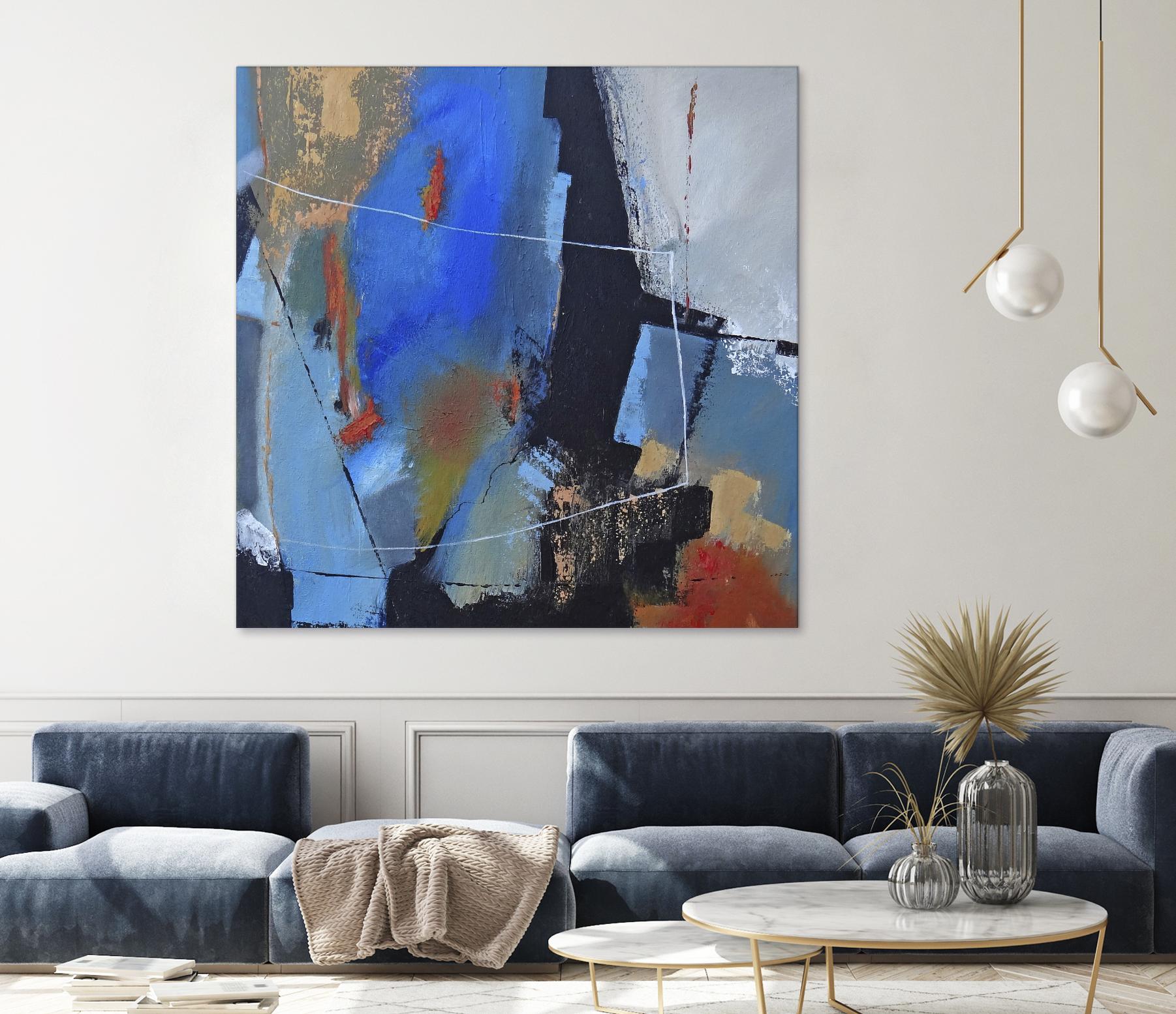 Seperation by Ruth Palmer on GIANT ART - black abstract