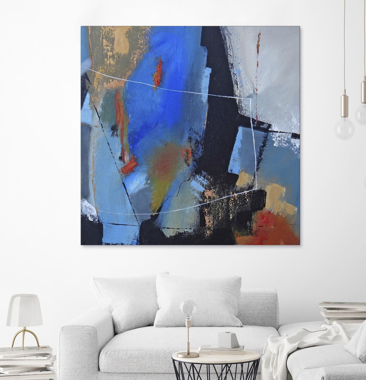 Seperation by Ruth Palmer on GIANT ART - black abstract