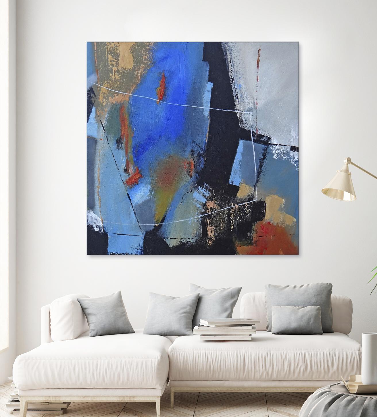 Seperation by Ruth Palmer on GIANT ART - black abstract