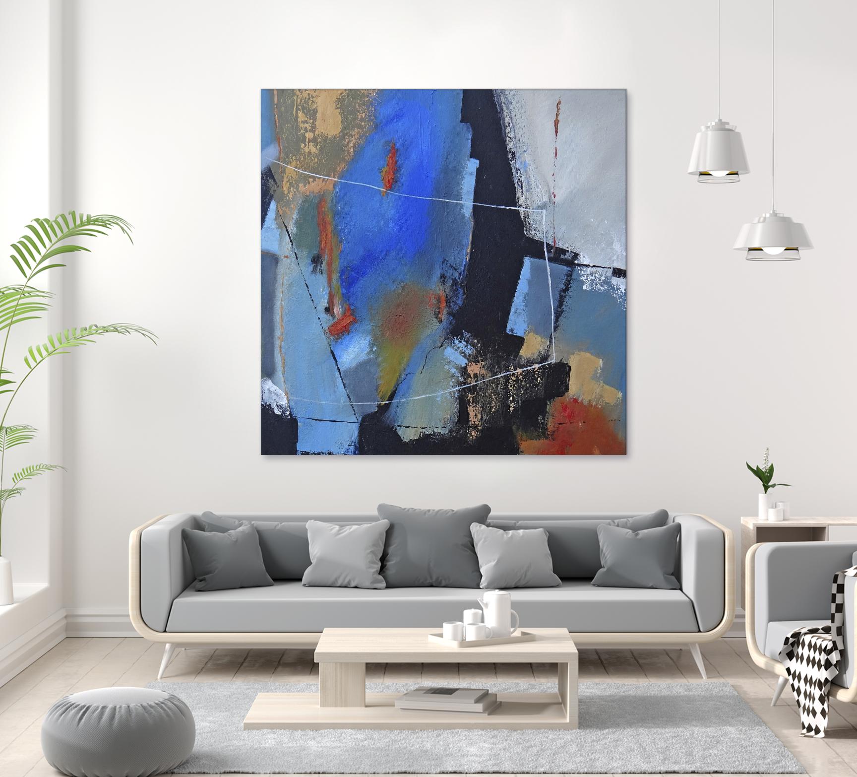 Seperation by Ruth Palmer on GIANT ART - black abstract