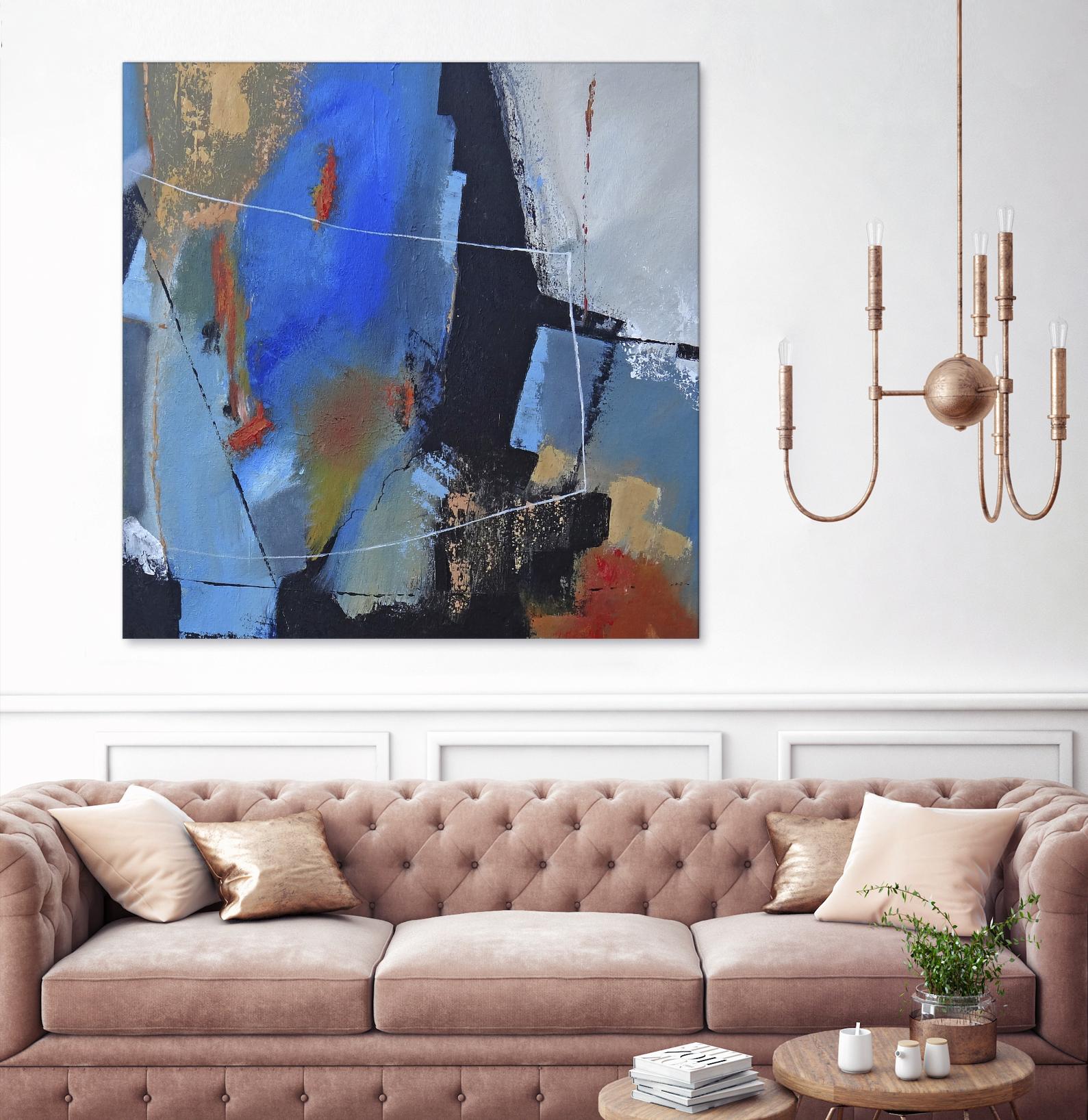 Seperation by Ruth Palmer on GIANT ART - black abstract