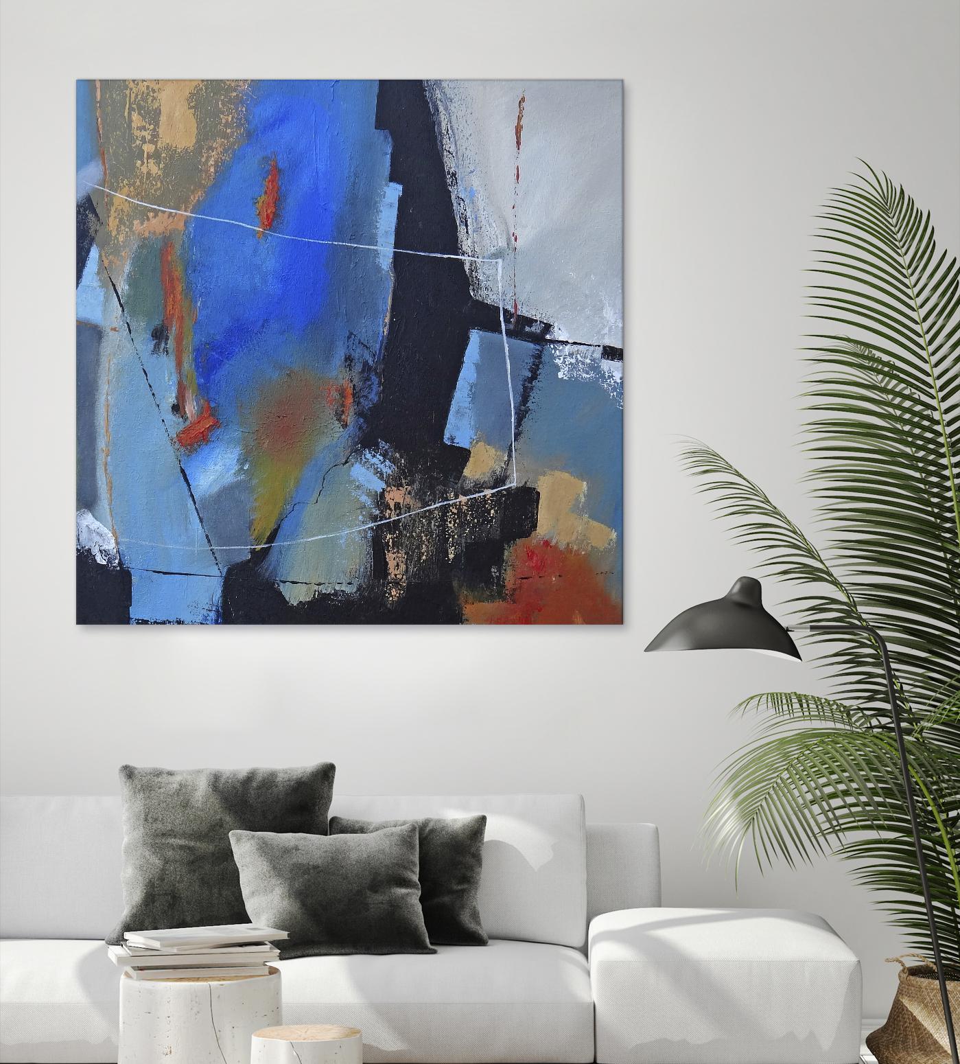 Seperation by Ruth Palmer on GIANT ART - black abstract