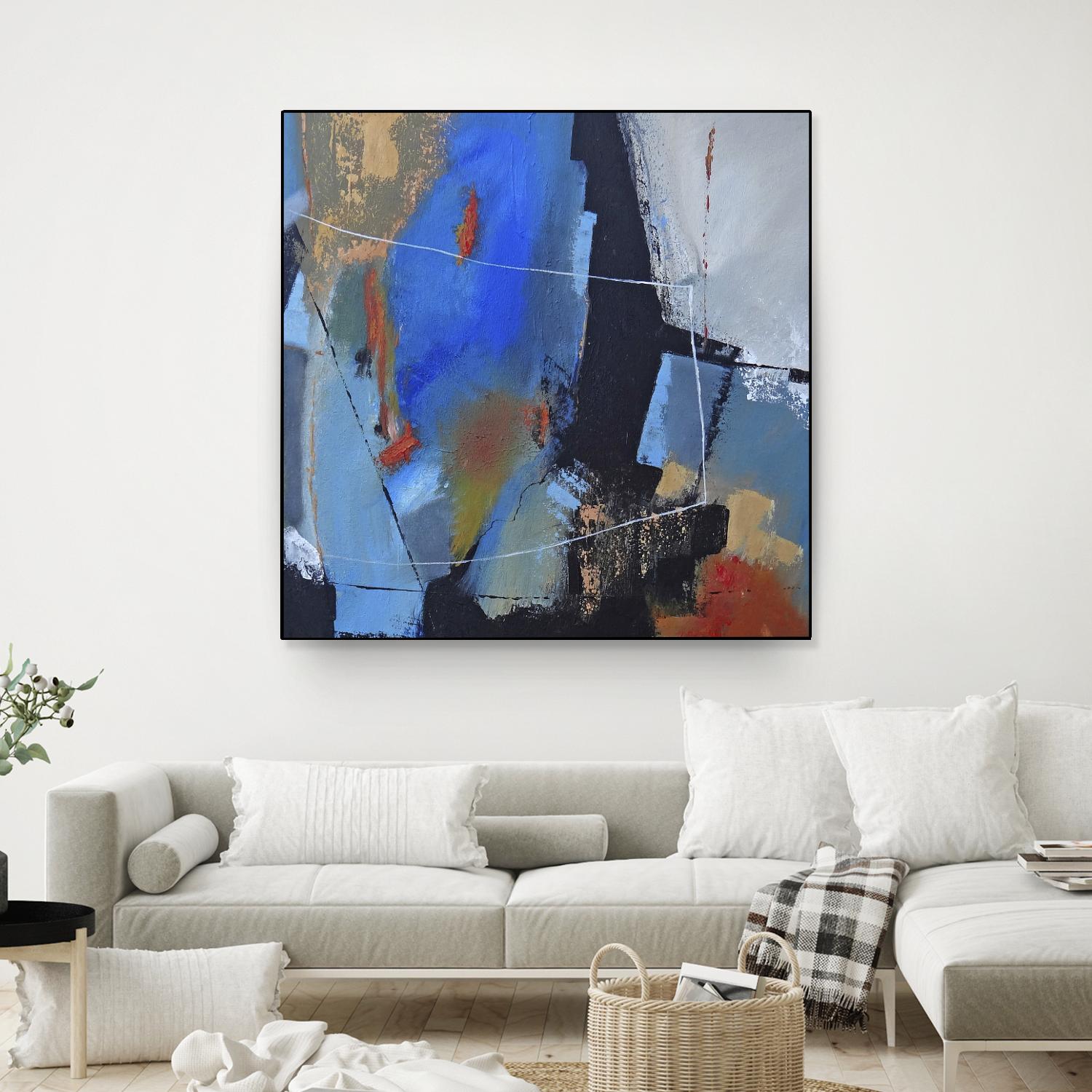 Seperation by Ruth Palmer on GIANT ART - black abstract