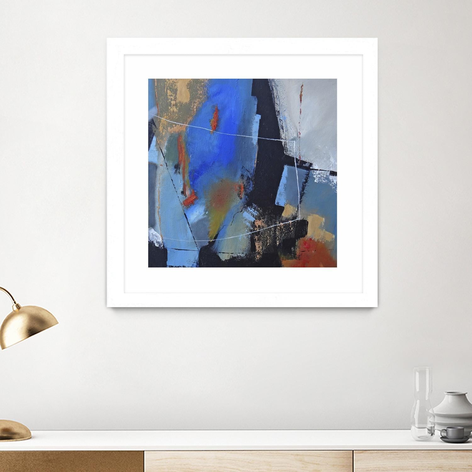 Seperation by Ruth Palmer on GIANT ART - black abstract