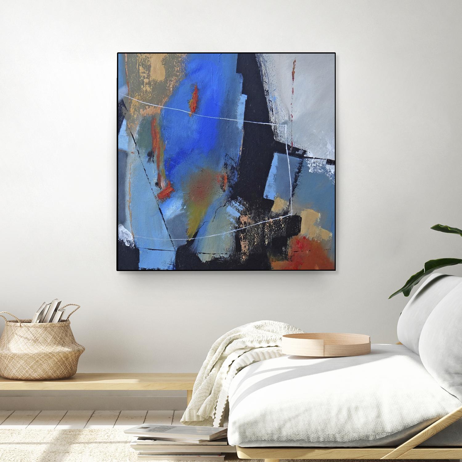 Seperation by Ruth Palmer on GIANT ART - black abstract