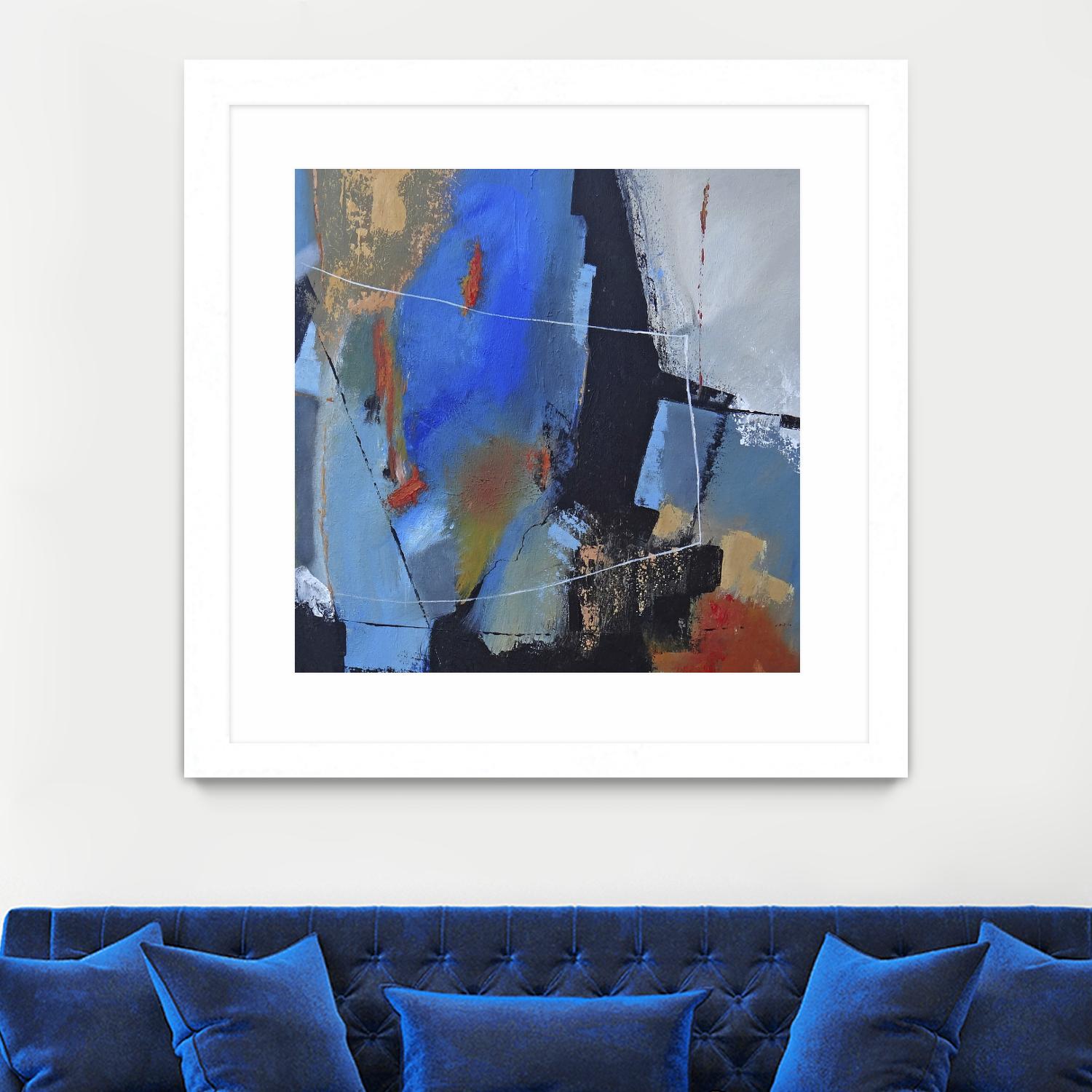 Seperation by Ruth Palmer on GIANT ART - black abstract