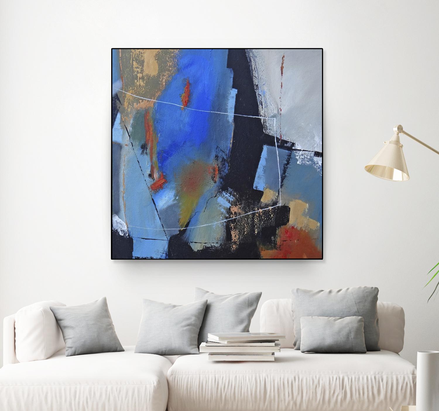 Seperation by Ruth Palmer on GIANT ART - black abstract